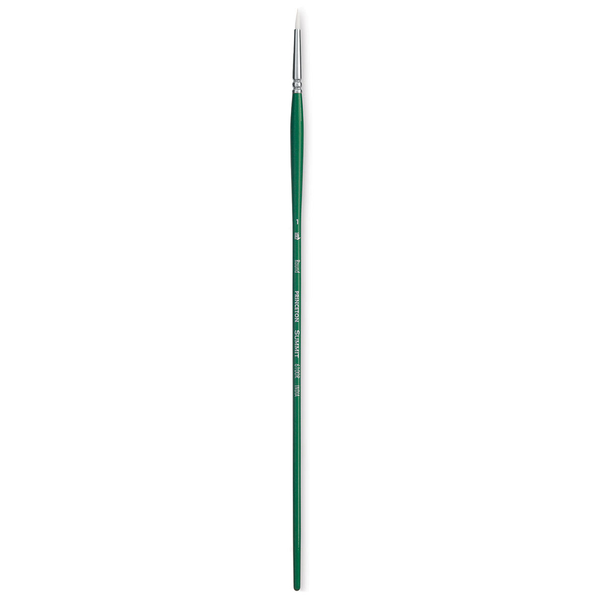 Princeton Synthetic Bristle Brush - Round, Size 1