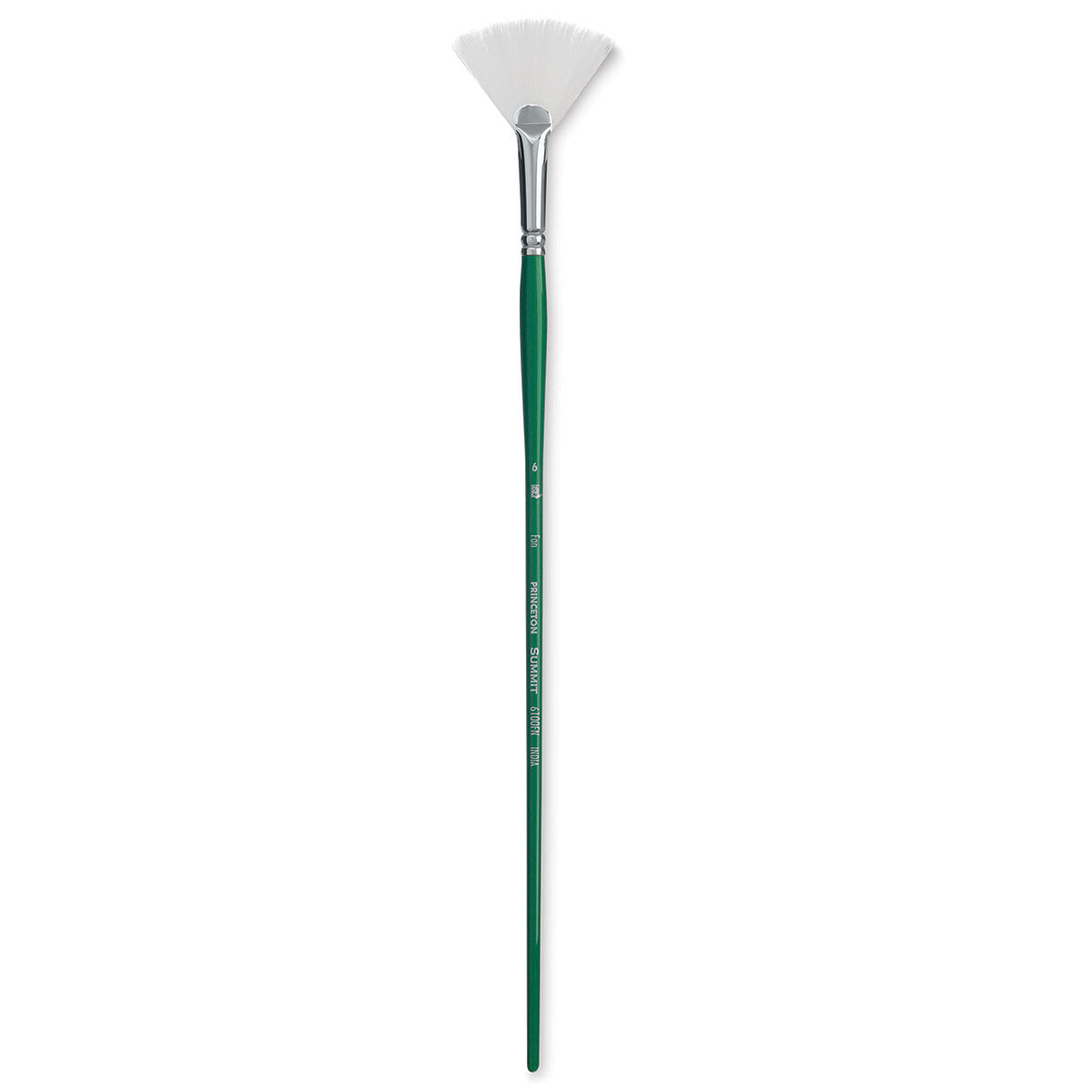 Princeton Synthetic Bristle Brush - Fan, Size 6