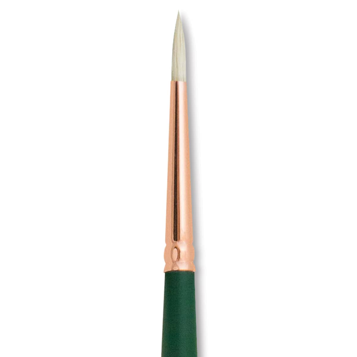 Silver Brush Grand Prix Super Brush - Round, Long Handle, Size 1 close up