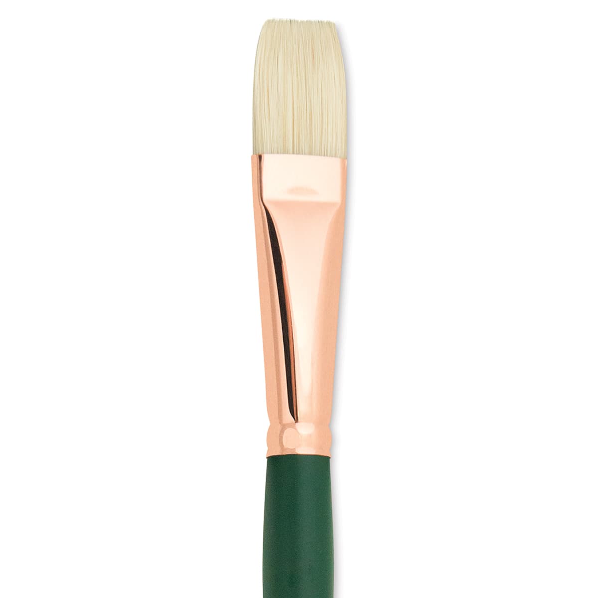 Silver Brush Grand Prix Super Brush - Flat, Long Handle, Size 10 close up