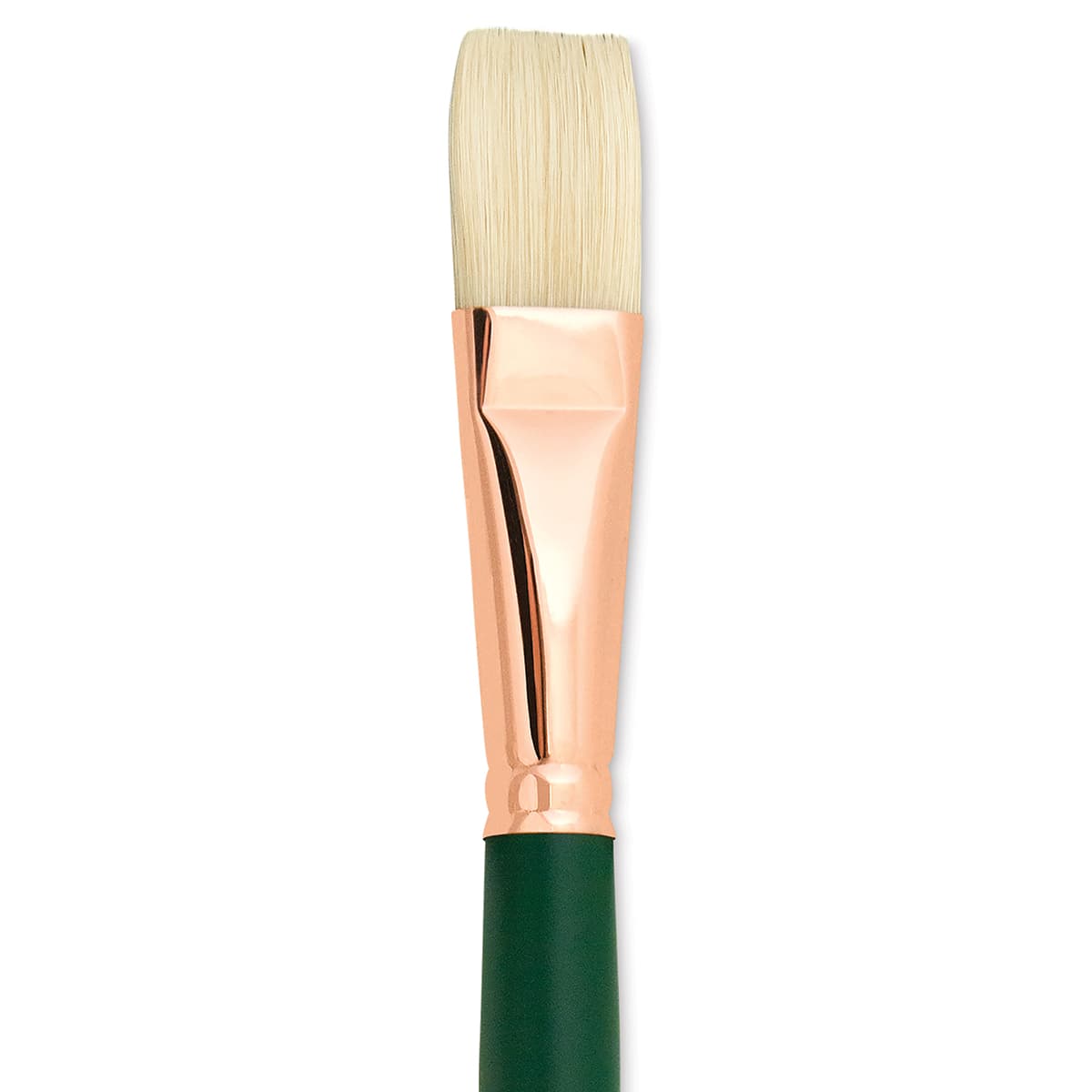 Silver Brush Grand Prix Super Brush - Flat, Long Handle, Size 12 close up