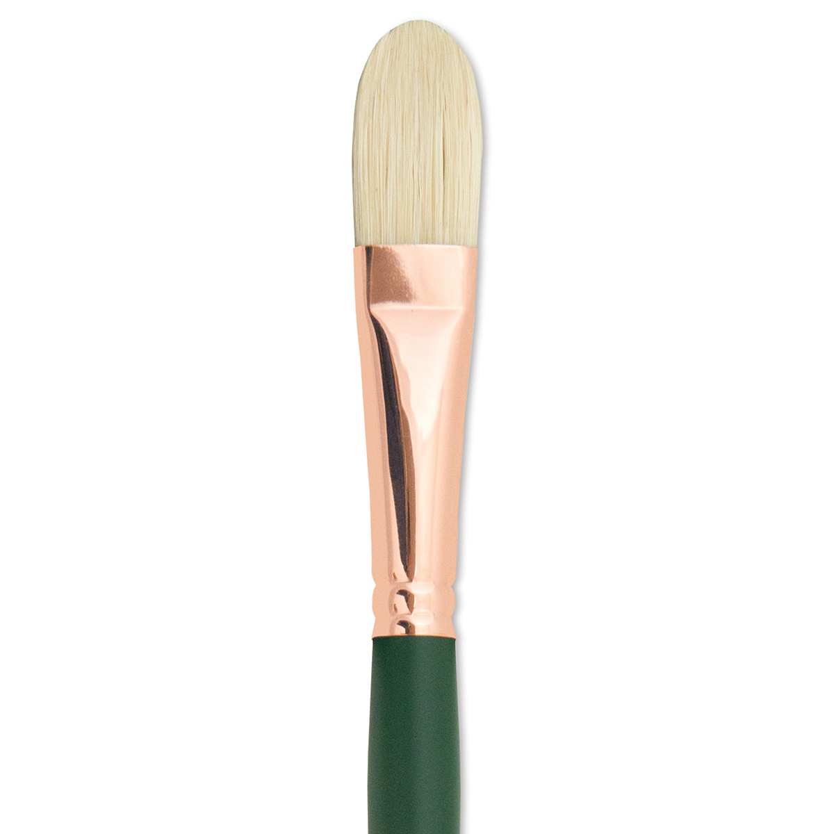 Silver Brush Grand Prix Super Brush - Filbert, Long Handle, Size 10 close up