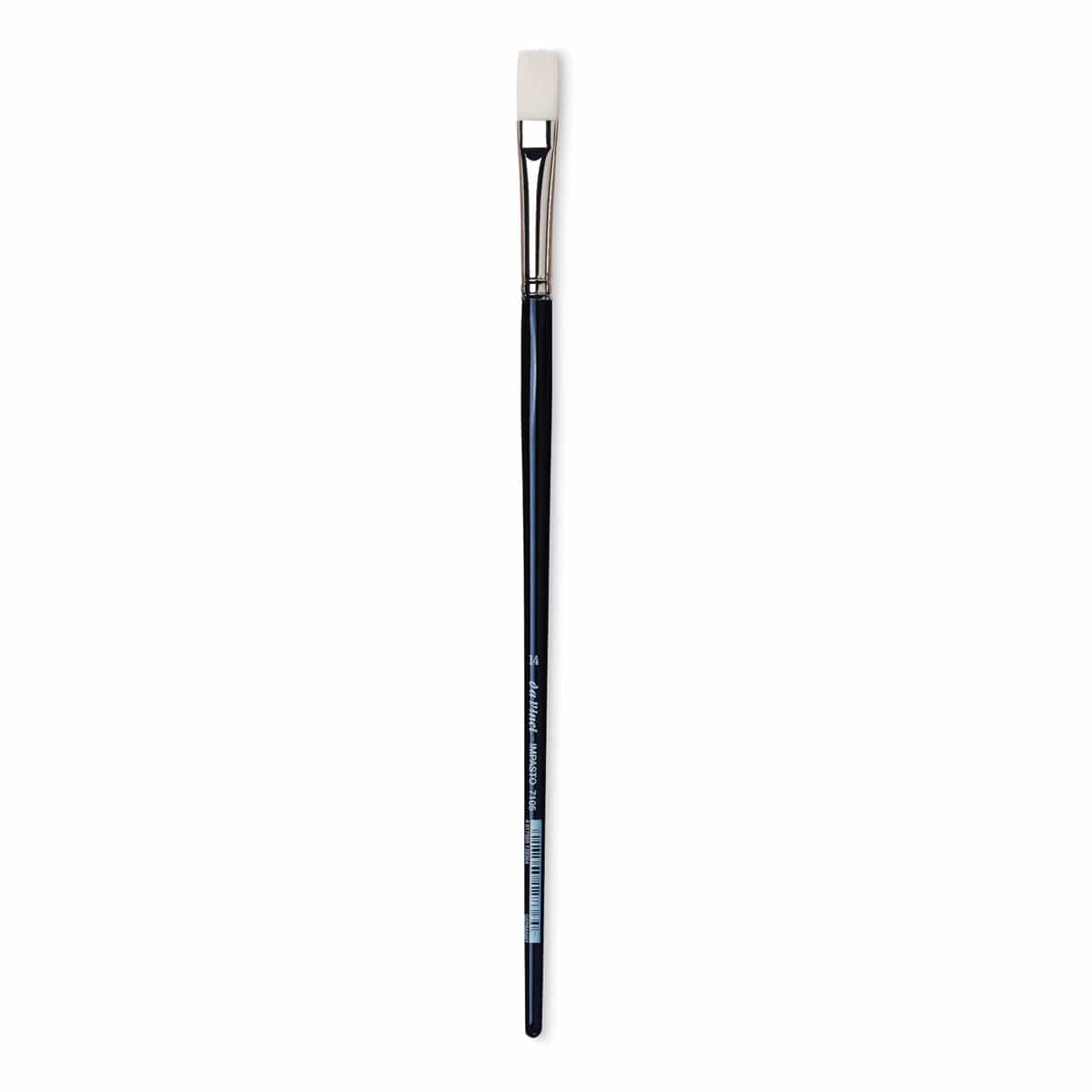 Da Vinci Impasto Brush - Flat, Long Handle, Size 14