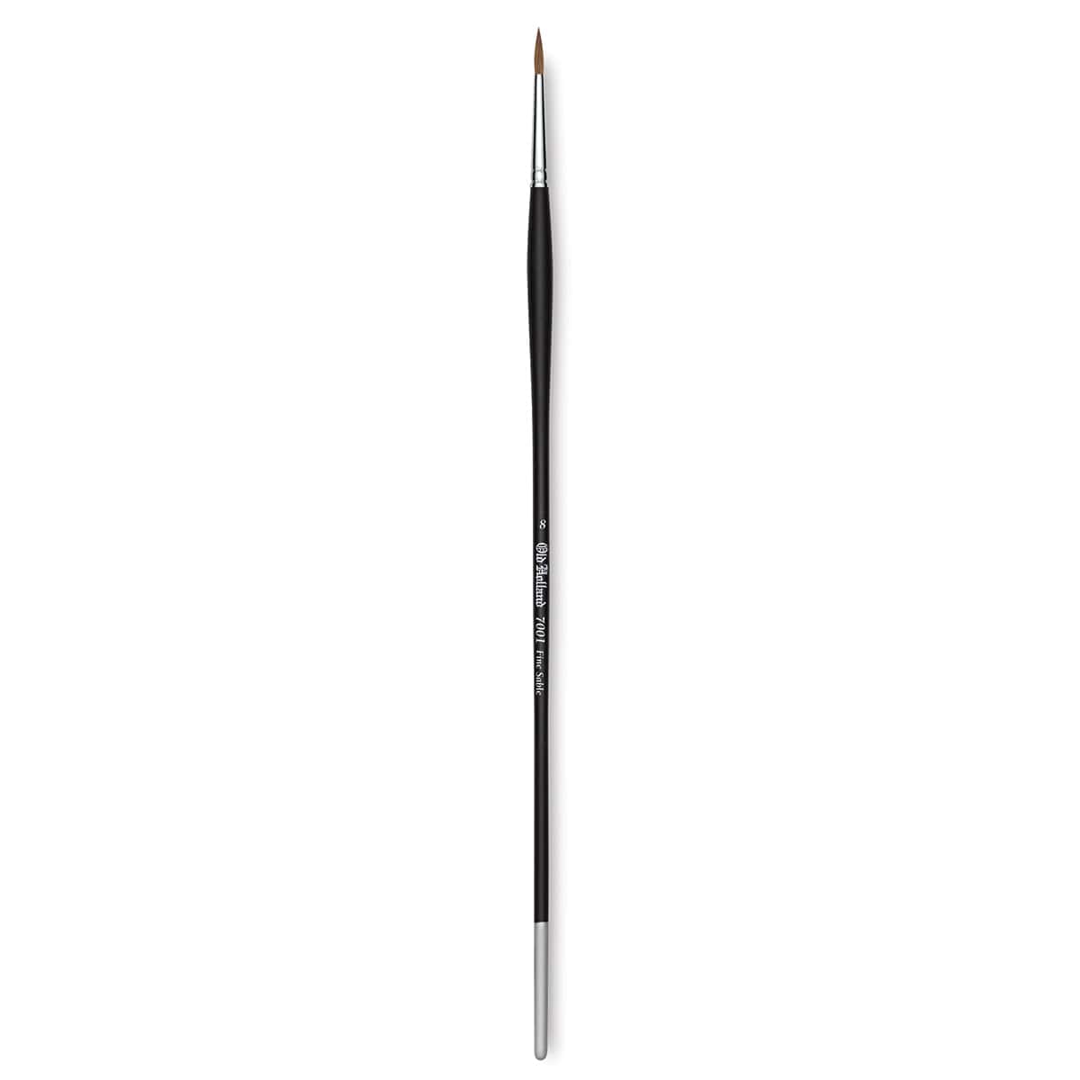 Old Holland Kolinsky Sable Brush - Round, Long Handle, Size 8