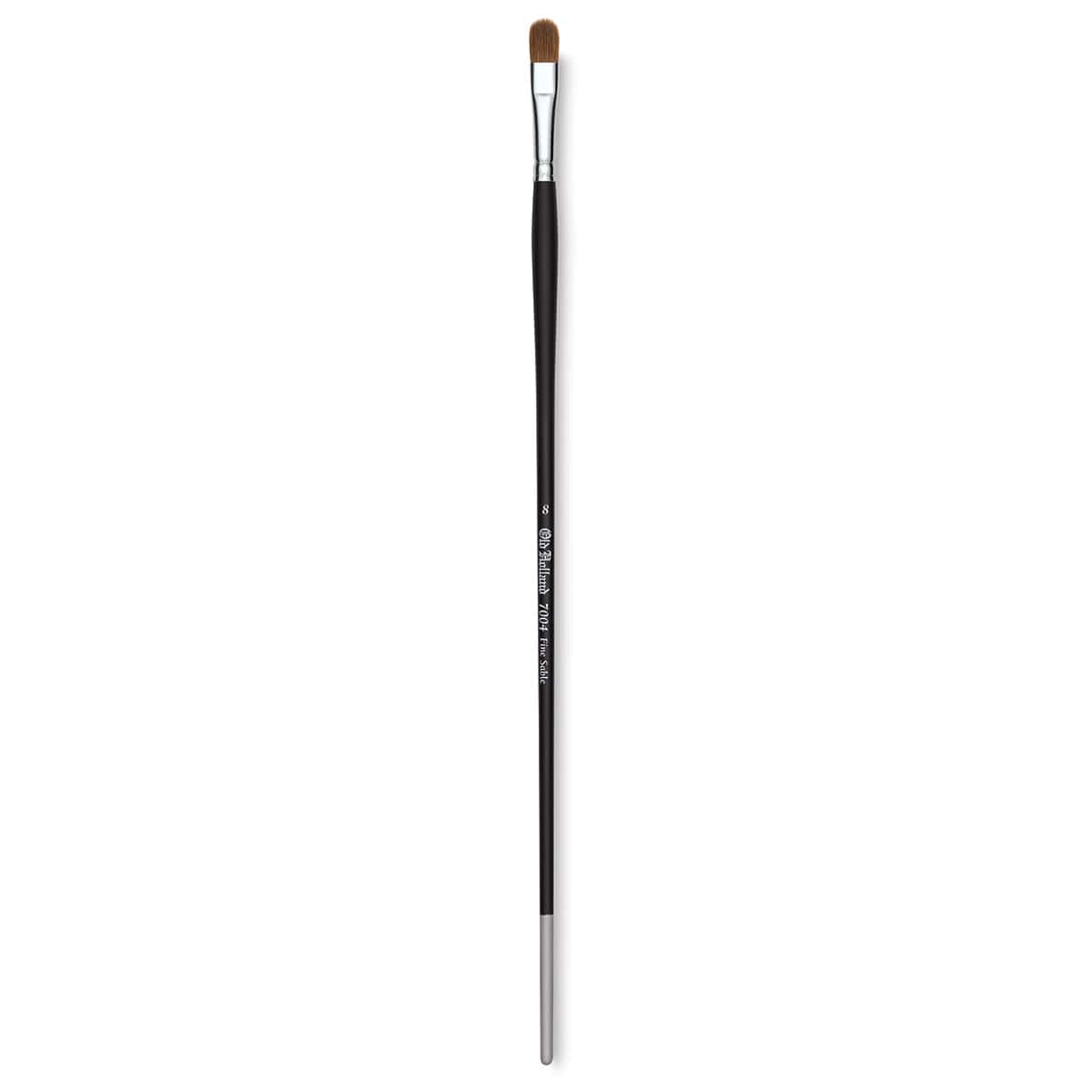 Old Holland Kolinsky Sable Brush - Filbert, Long Handle, Size 8