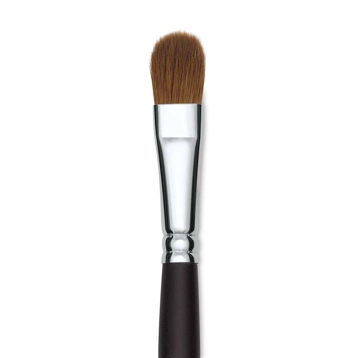 Old Holland Kolinsky Sable Brush - Filbert, Long Handle, Size 16 close up