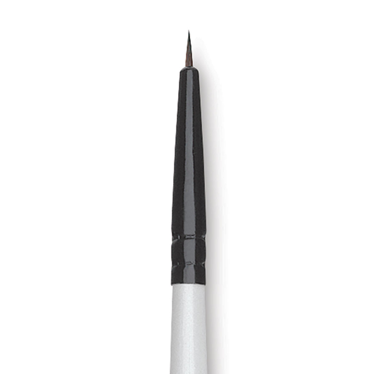 Robert Simmons Simply Simmons Synthetic Brush - Spotter, Short Handle, Size 5/0 close up