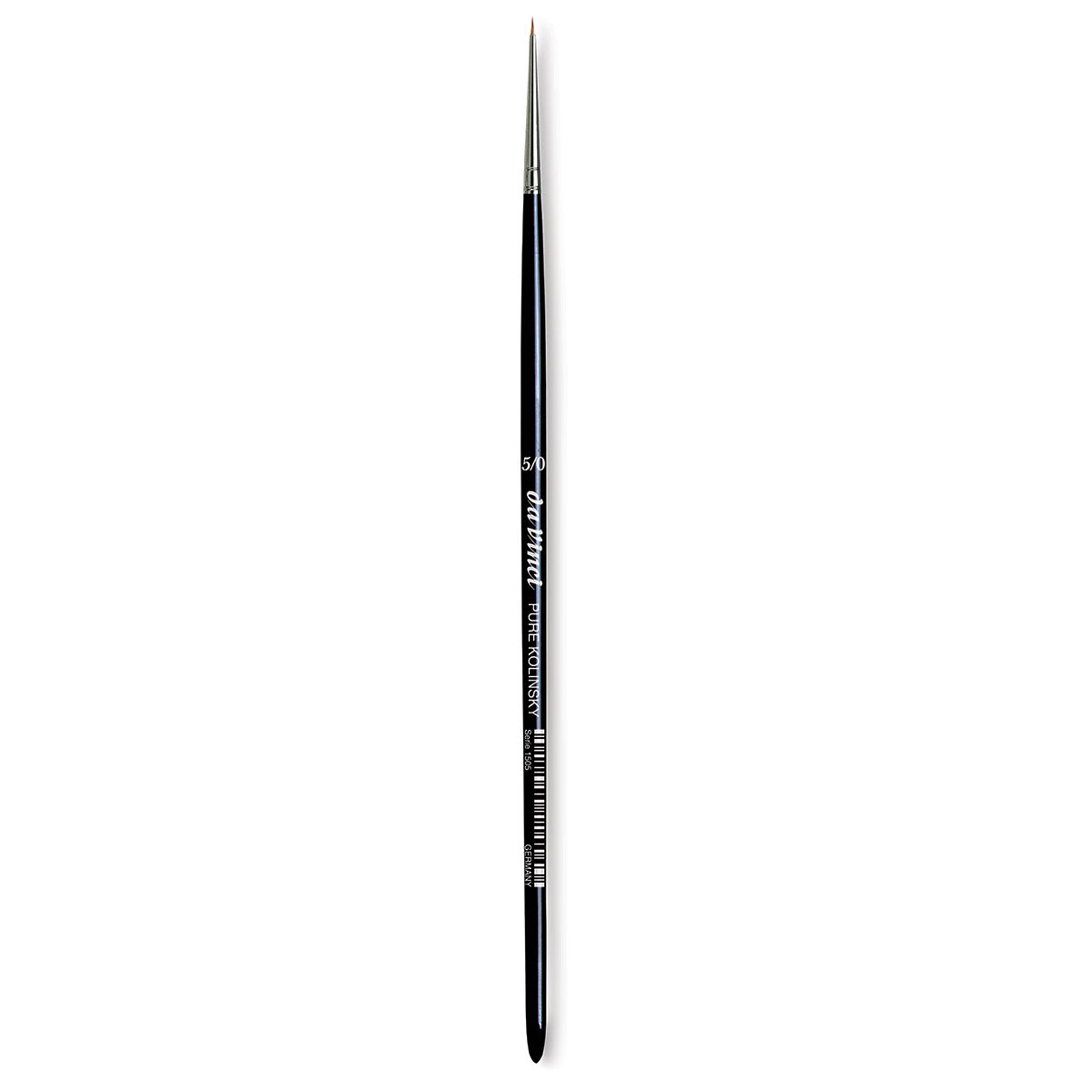 Da Vinci Maestro Kolinsky Brush - Miniaturist, Short Handle, Size 5/0
