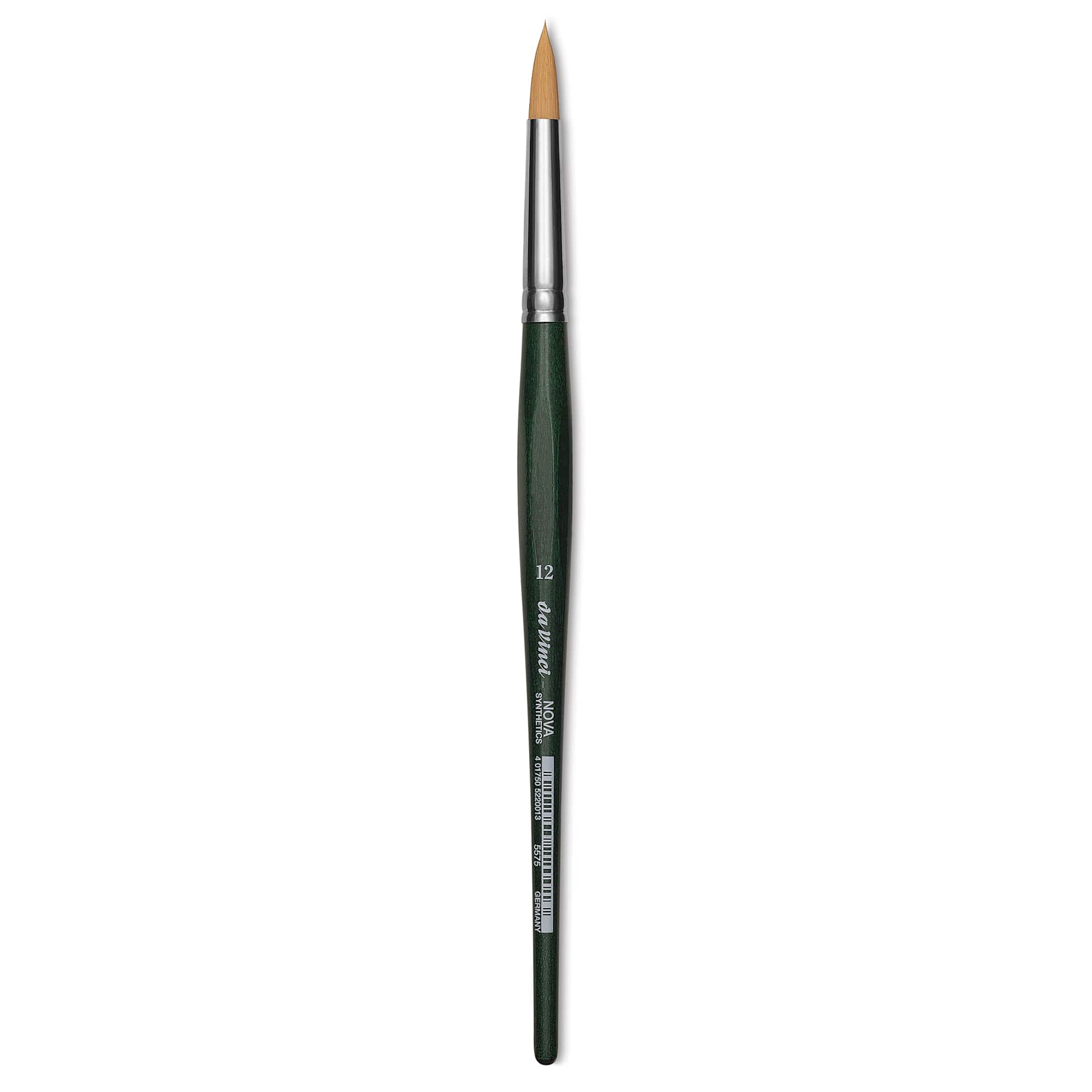 Da Vinci Nova Synthetic Brush - Retouch, Short Handle, Size 12