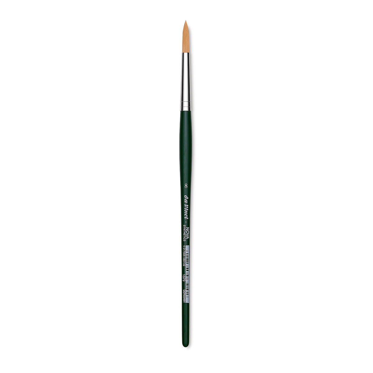 Da Vinci Nova Brush - Round, Short Handle, Size 8
