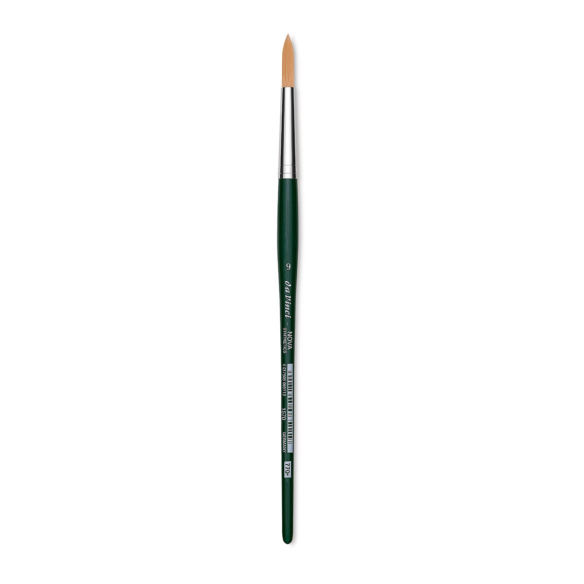 Da Vinci Nova Brush - Round, Short Handle, Size 9