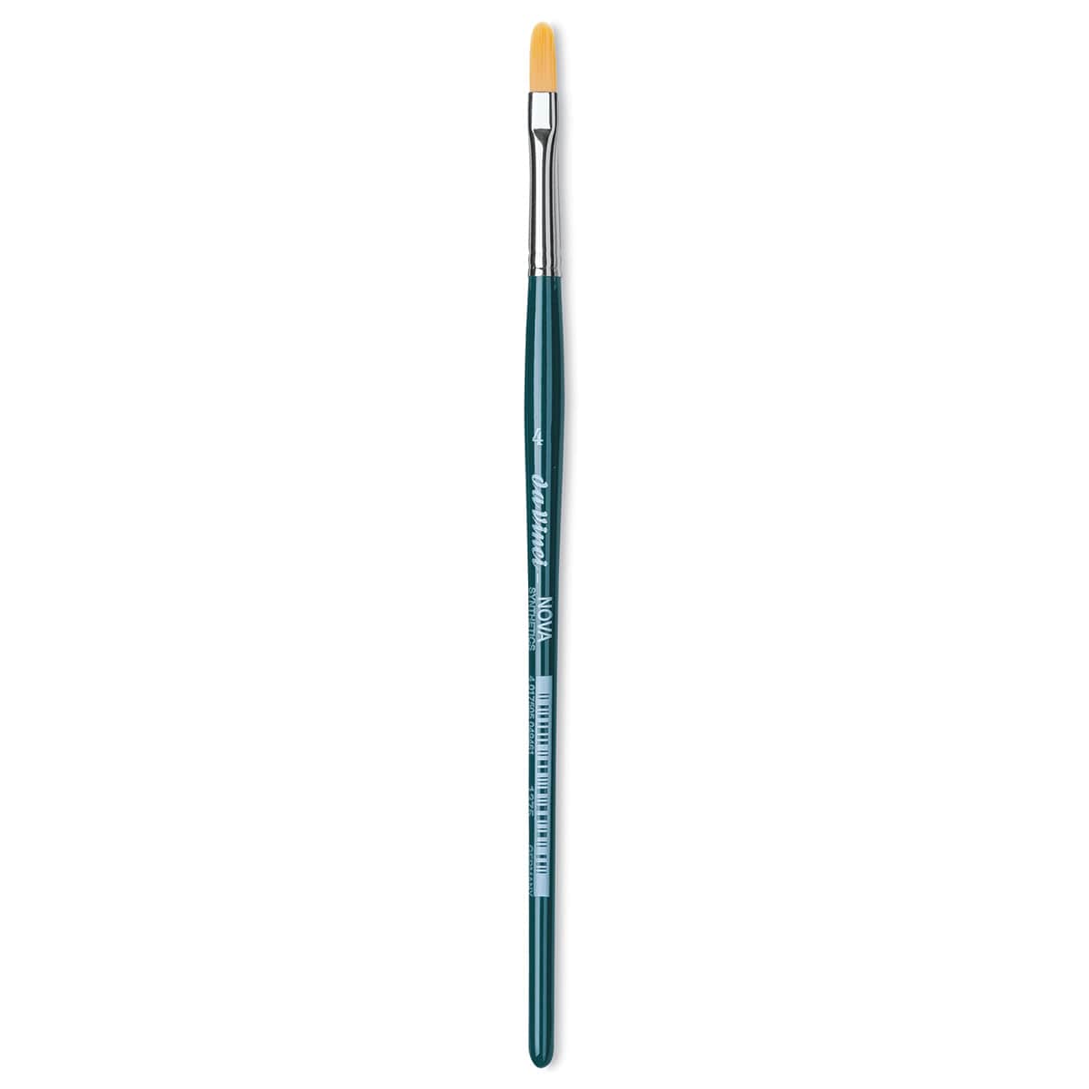 Da Vinci Nova Brush - Filbert, Short Handle, Size 4