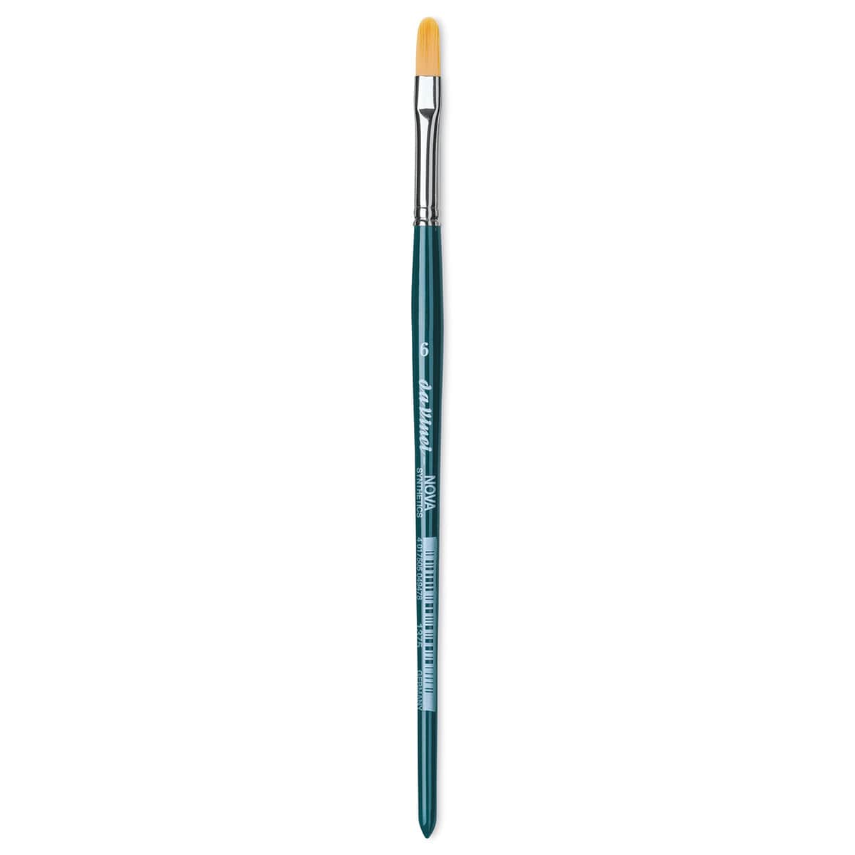 Da Vinci Nova Brush - Filbert, Short Handle, Size 6