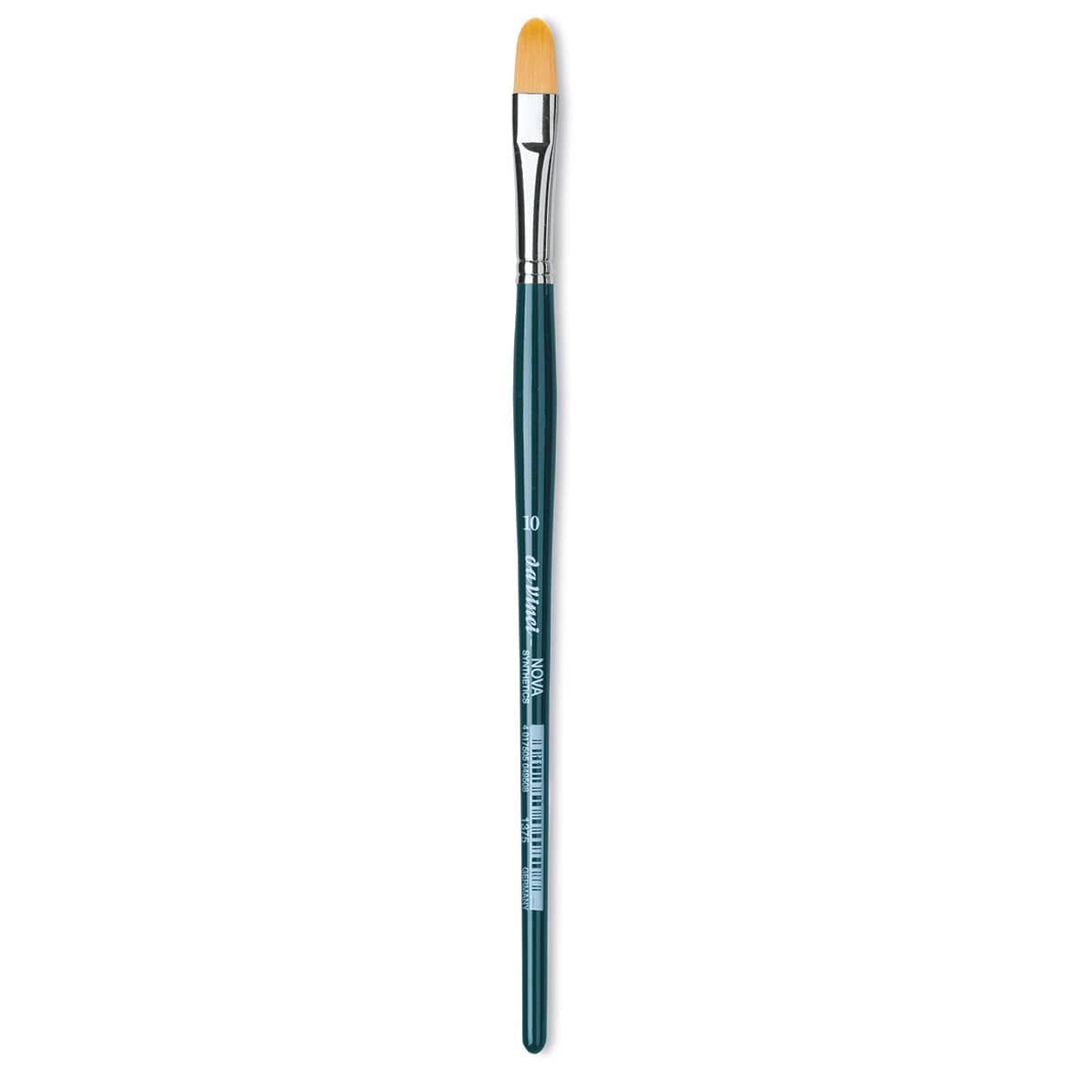 Da Vinci Nova Brush - Filbert, Short Handle, Size 10