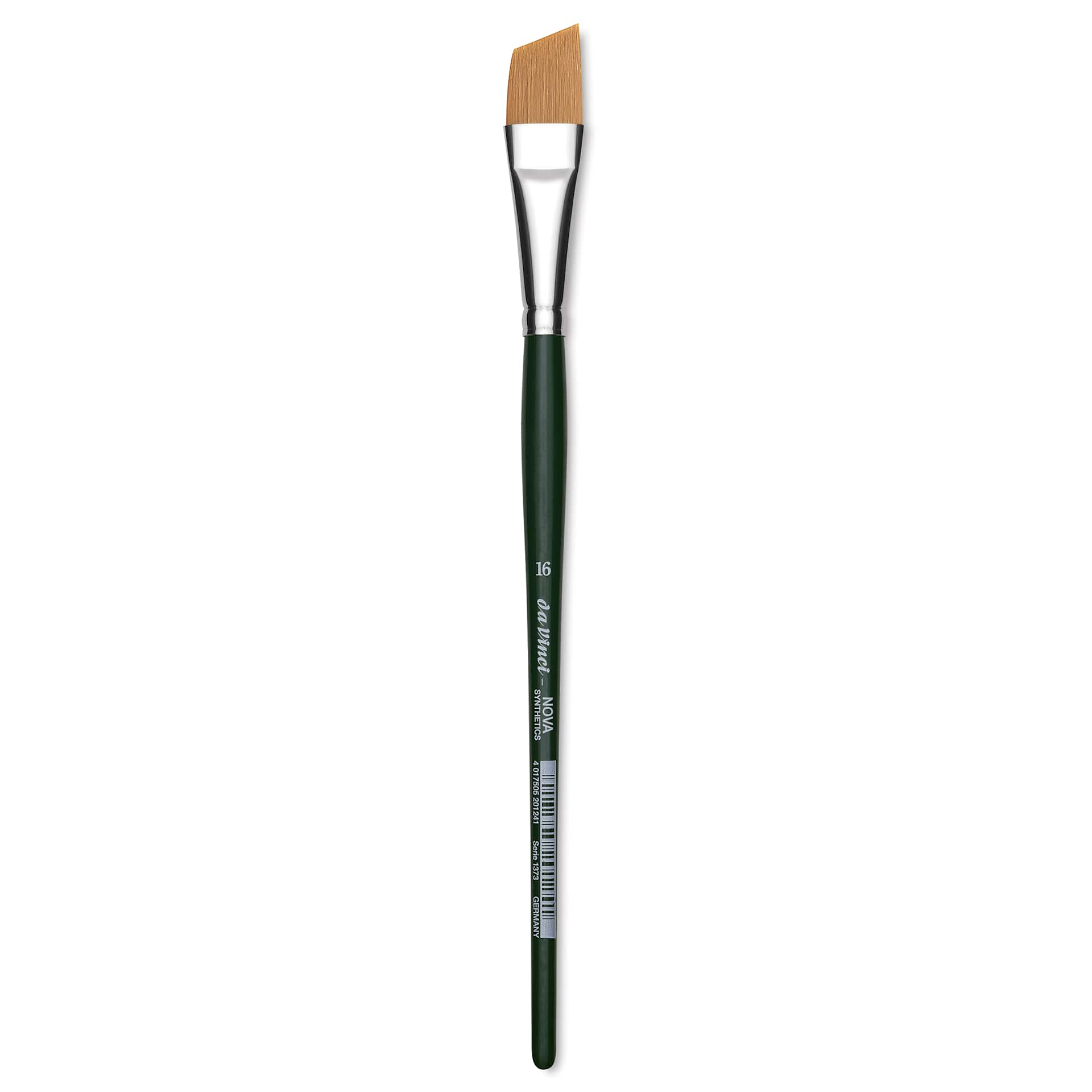 Da Vinci Nova Brush - Slant, Short Handle, Size 16