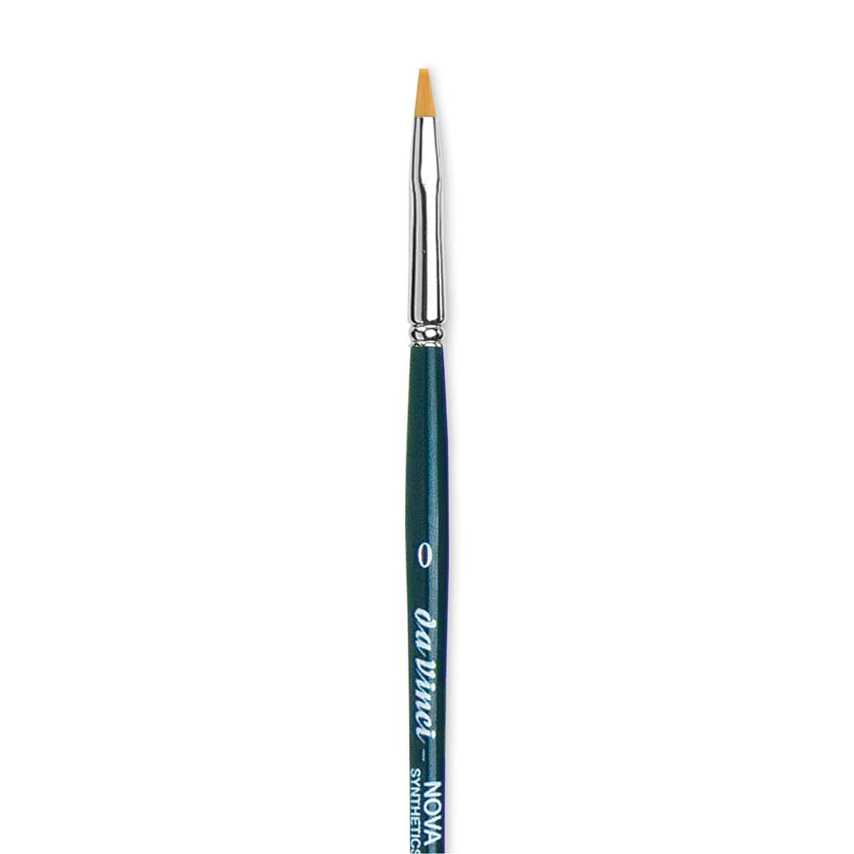 Da Vinci Nova Brush - Bright, Short Handle, Size 0 close up