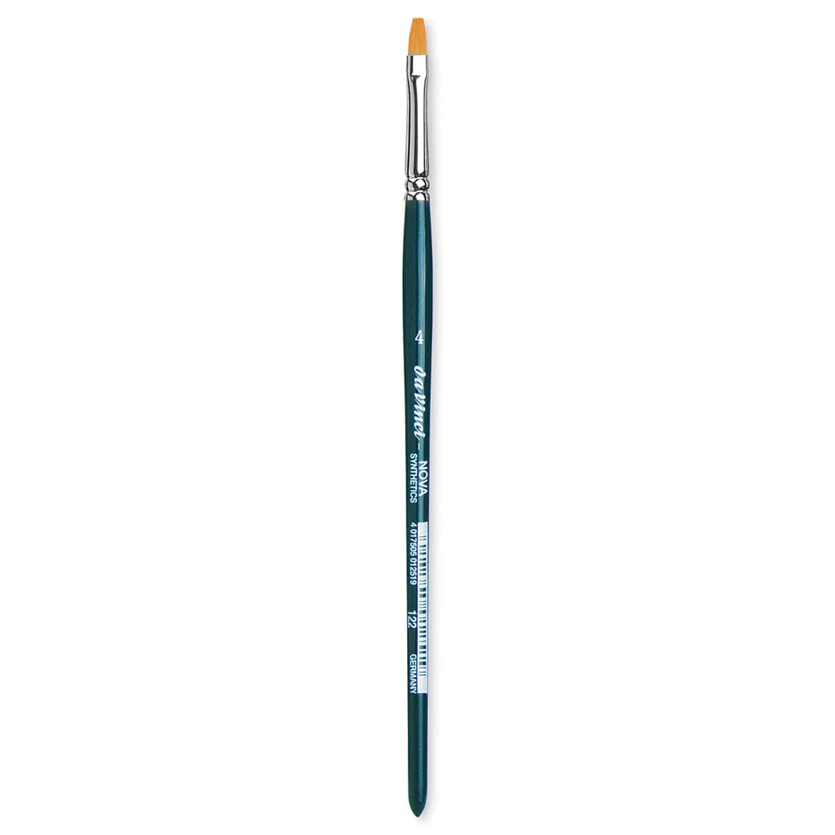 Da Vinci Nova Brush - Bright, Short Handle, Size 4