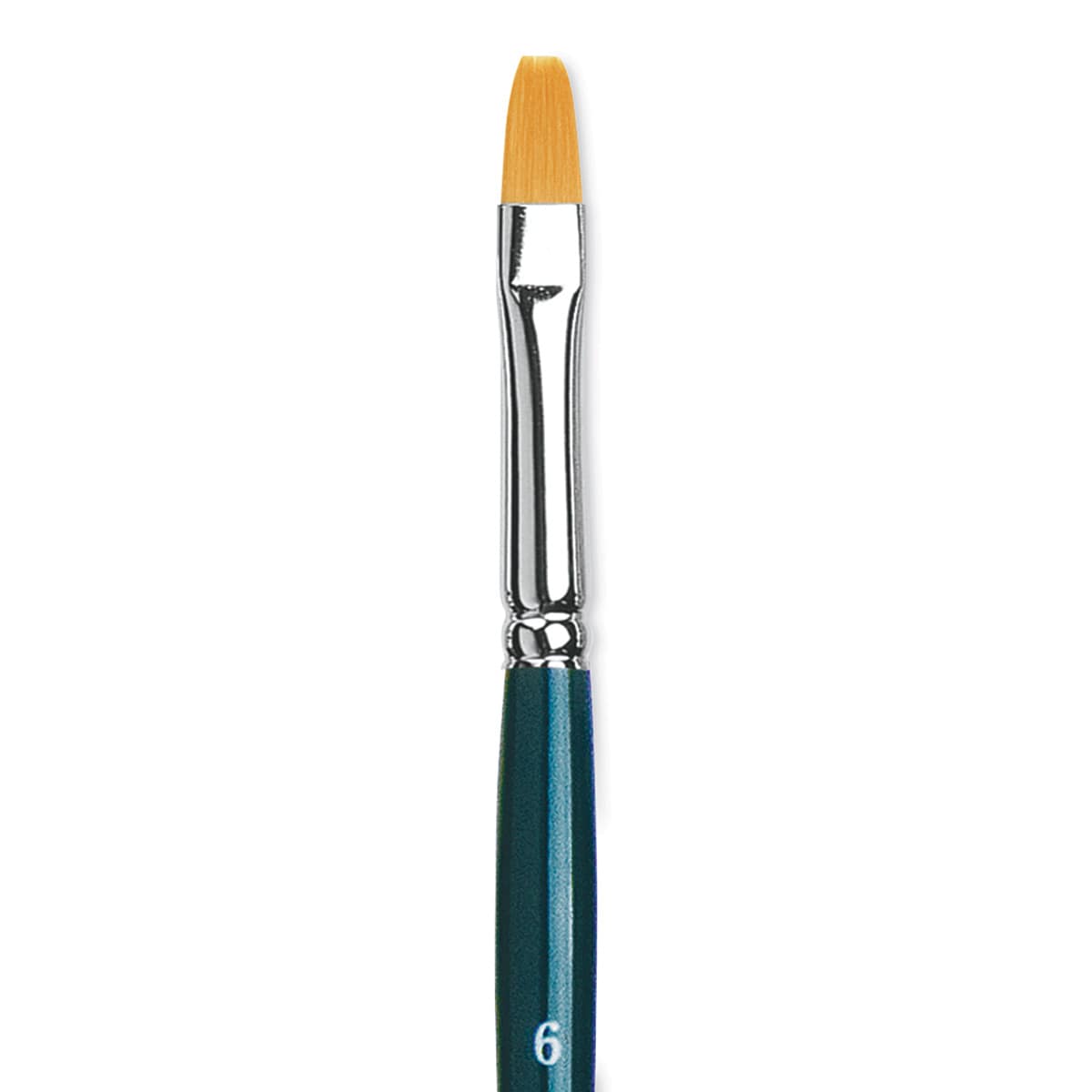 Da Vinci Nova Brush - Bright, Short Handle, Size 6 close up