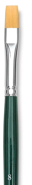 Da Vinci Nova Brush - Bright, Short Handle, Size 8