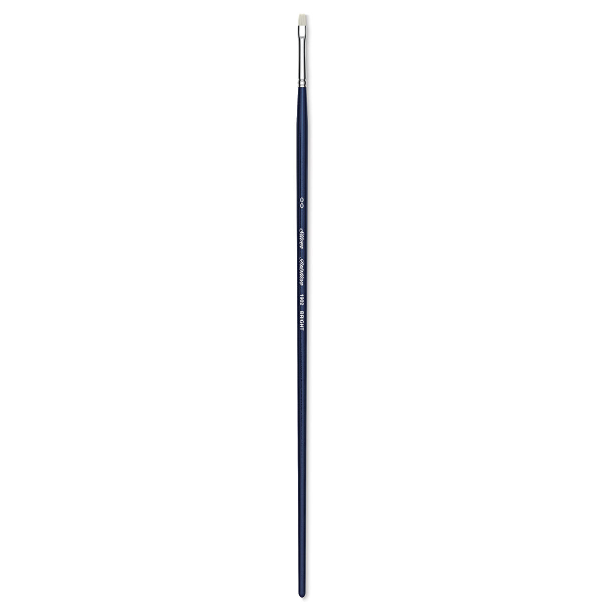 Silver Brush Bristlon Stiff White Synthetic Brush - Bright, Size 2/0