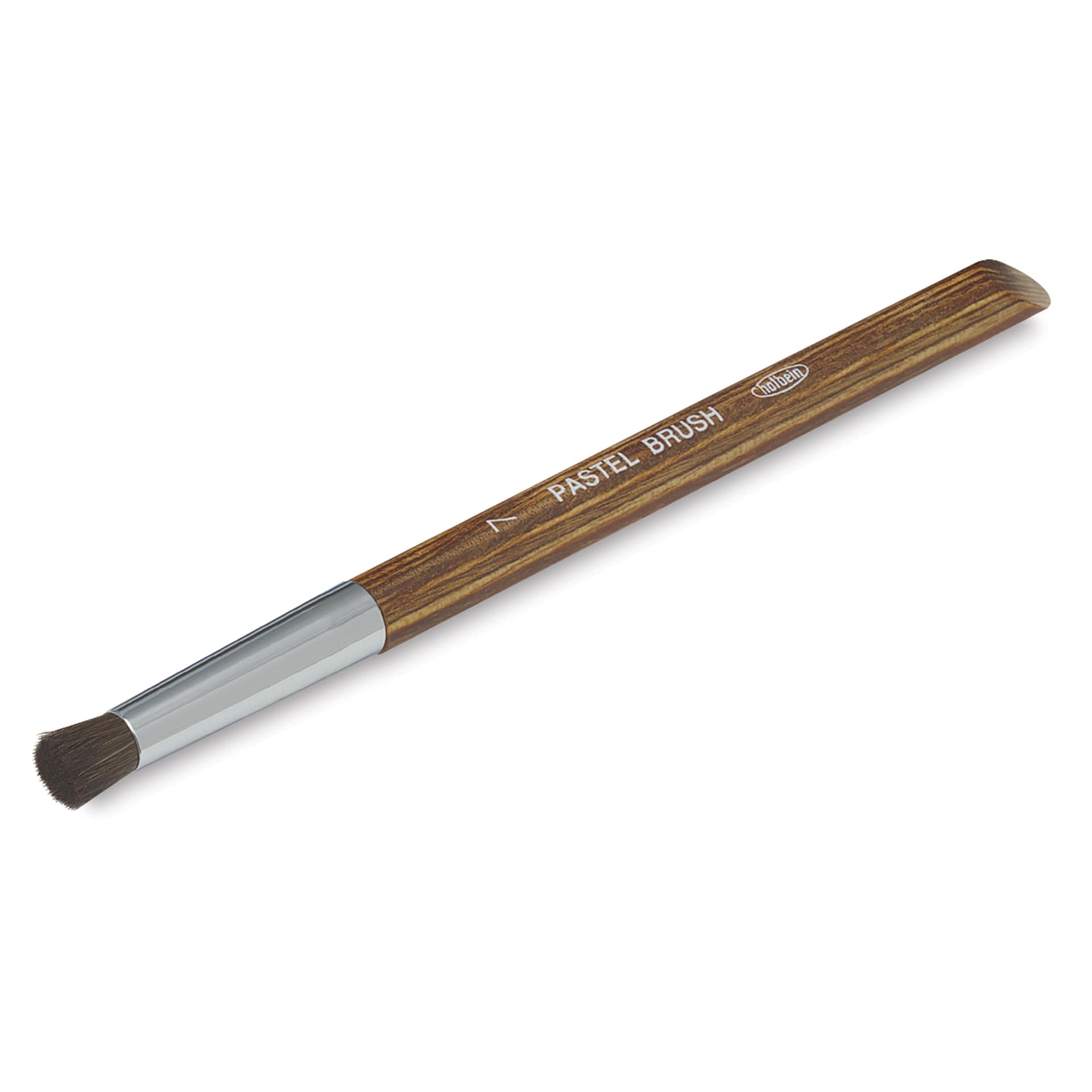 Holbein Pastel Brush - 1/4", Round Blender, Horse hair, laying down