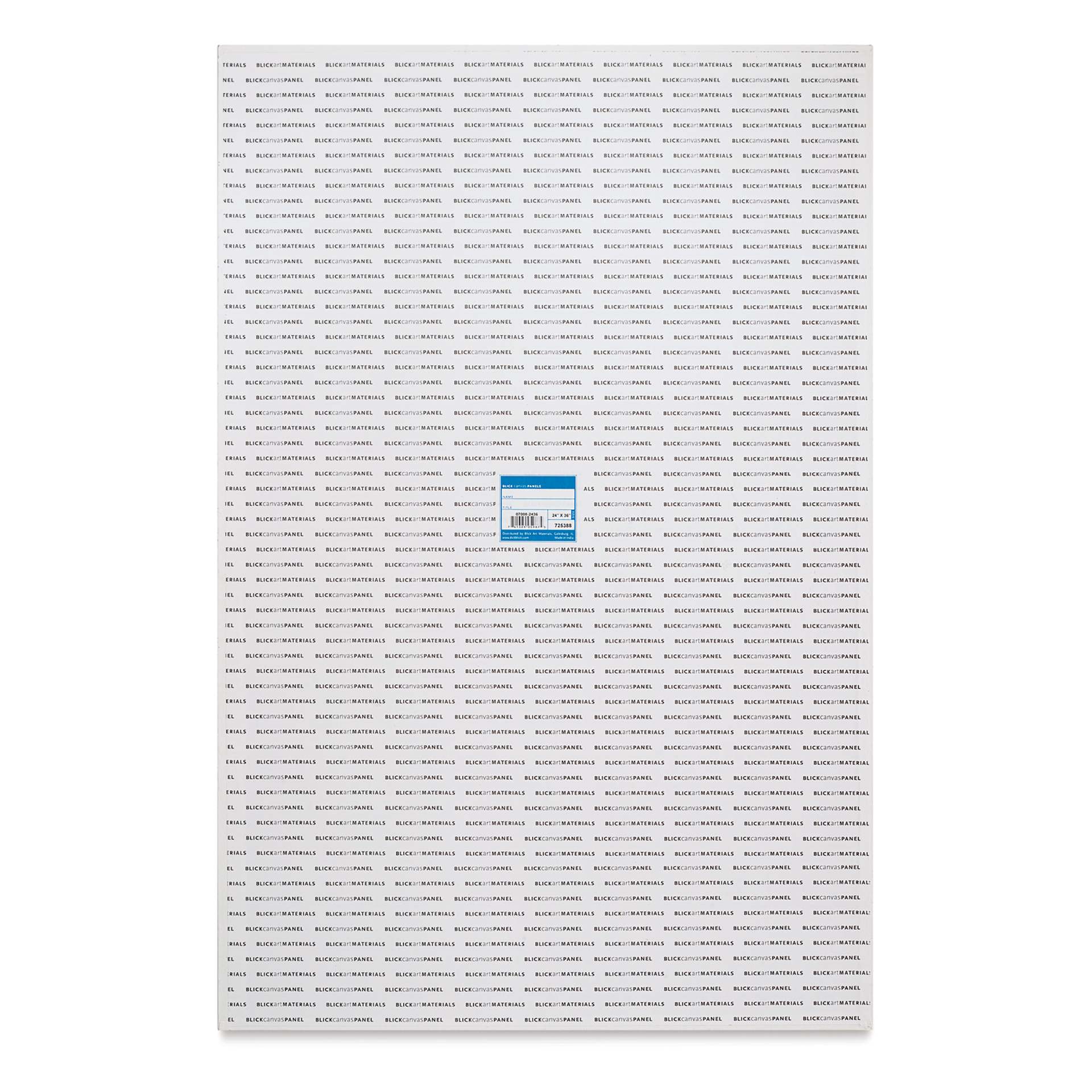 Blick Studio Cotton Canvas Panel - 24" x 36" back