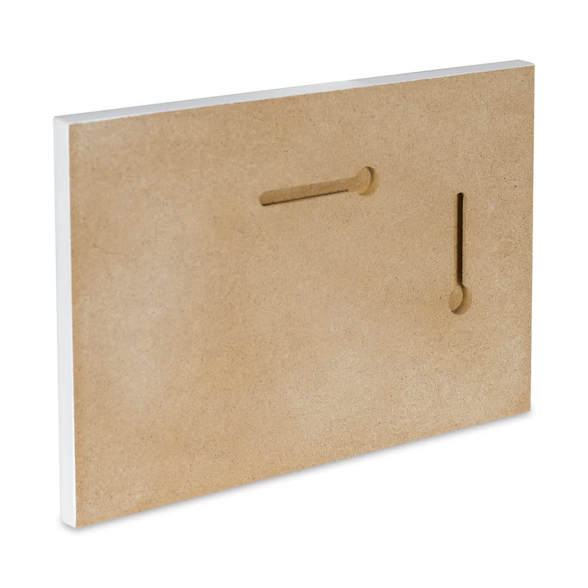 Blick Premier Artists' Panel - Flat, 3/8", 5" x 7" back side view