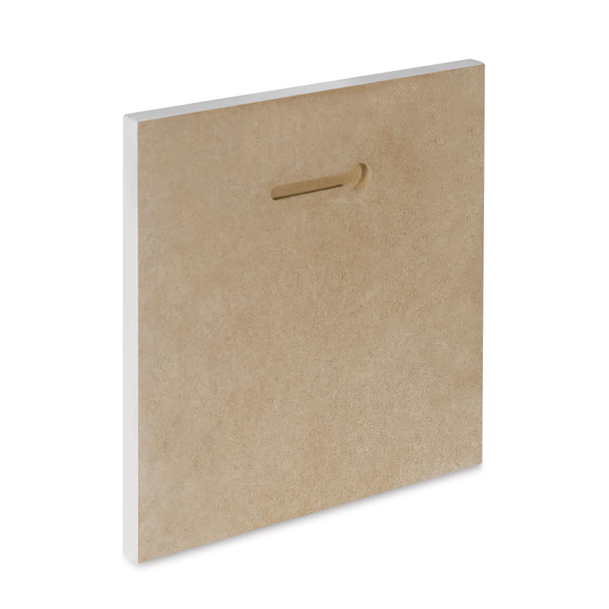 Blick Premier Artists' Panel - Flat, 3/8", 6" x 6" back side view