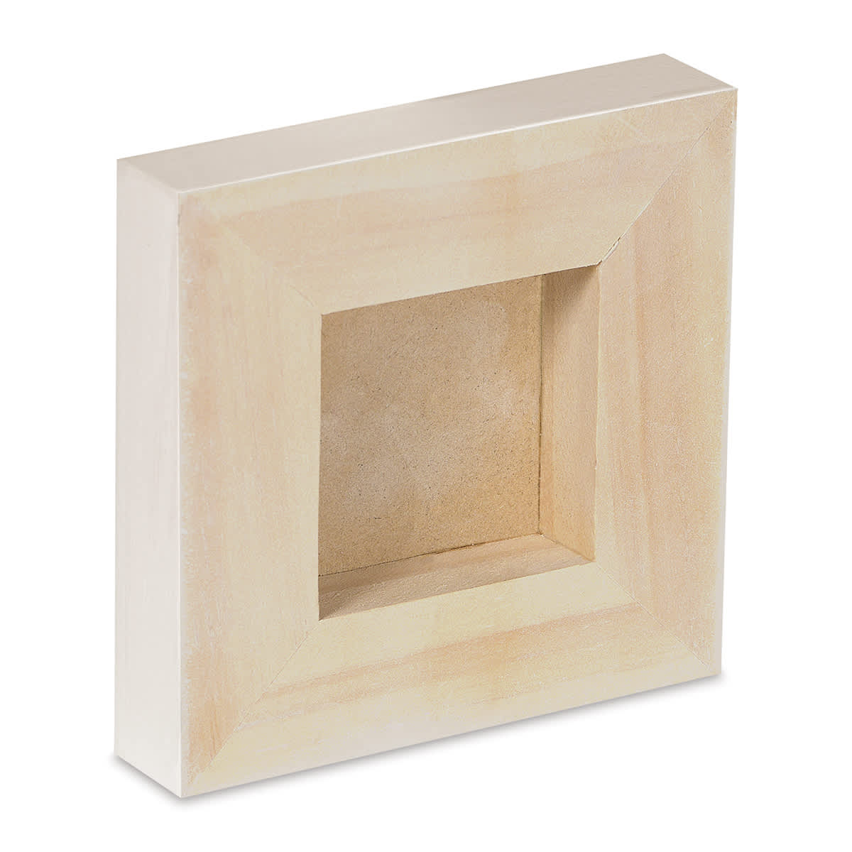 Blick Premier Artists' Panel - Traditional Cradle, 7/8", 4" x 4" back side view