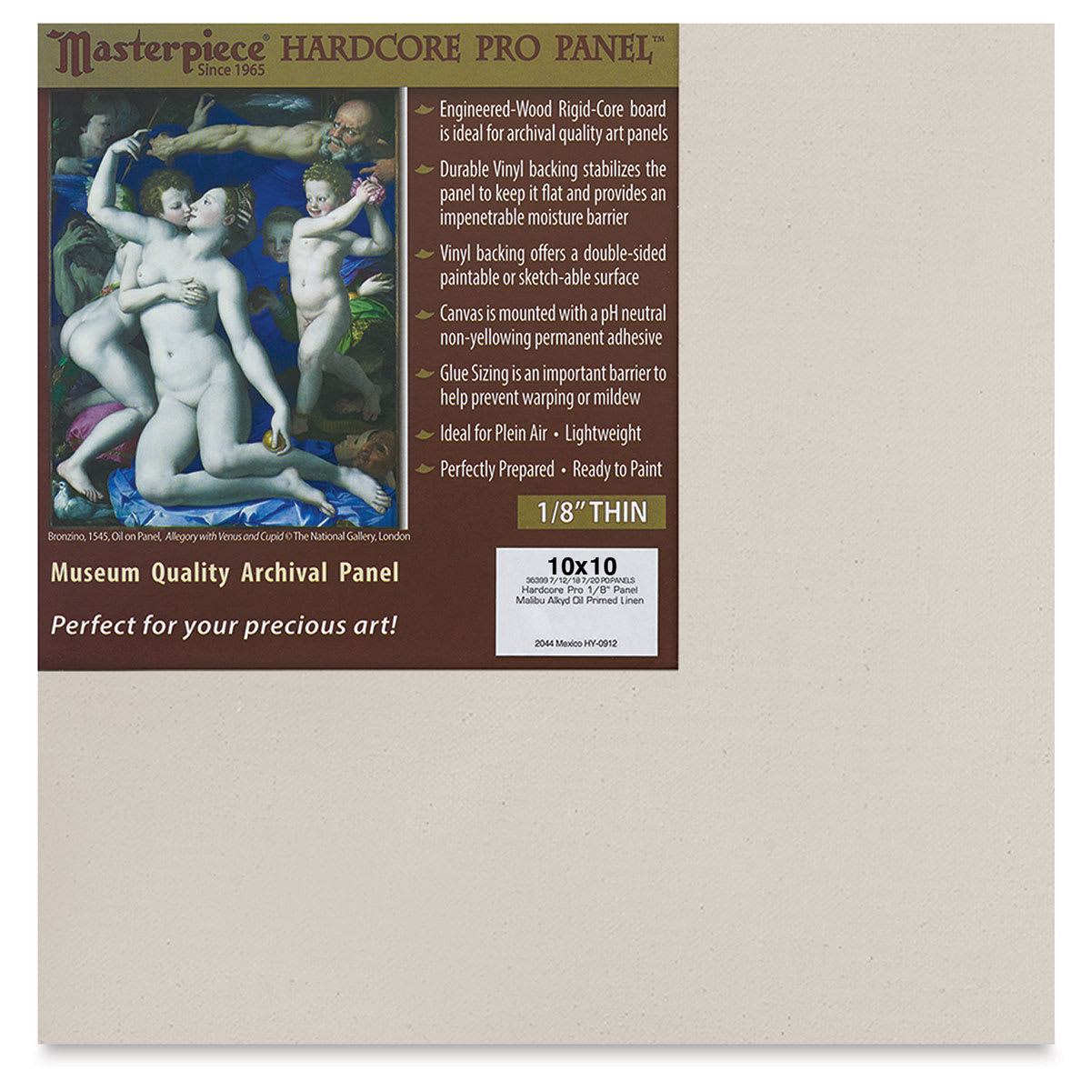Masterpiece Malibu Hardcore Pro Canvas Panel - 10" x 10"