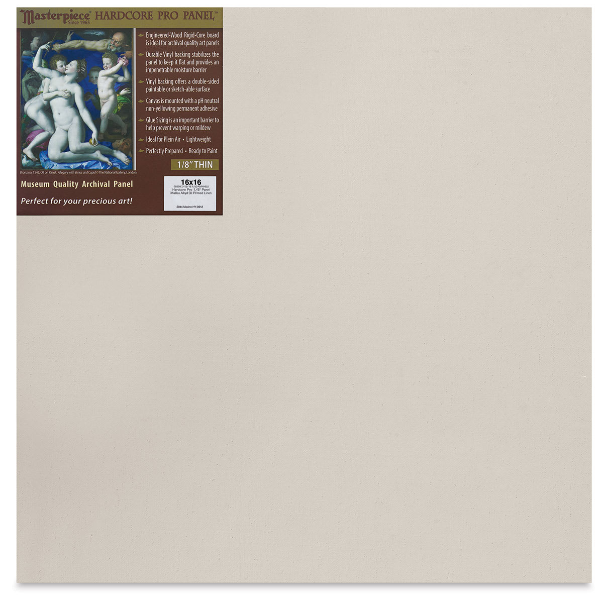 Masterpiece Malibu Hardcore Pro Canvas Panel - 16" x 16"