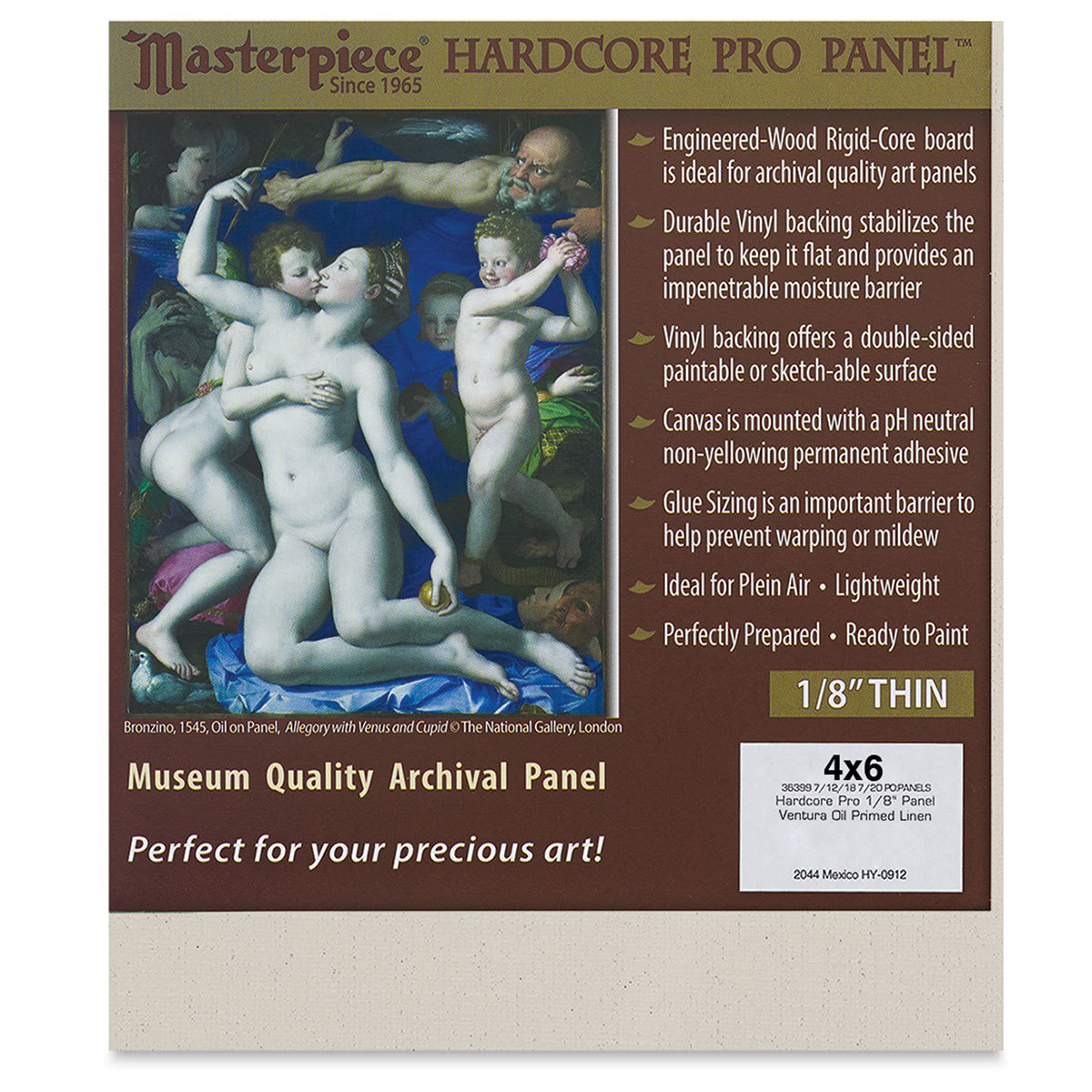 Masterpiece Ventura Hardcore Pro Canvas Panel - 4" x 6"