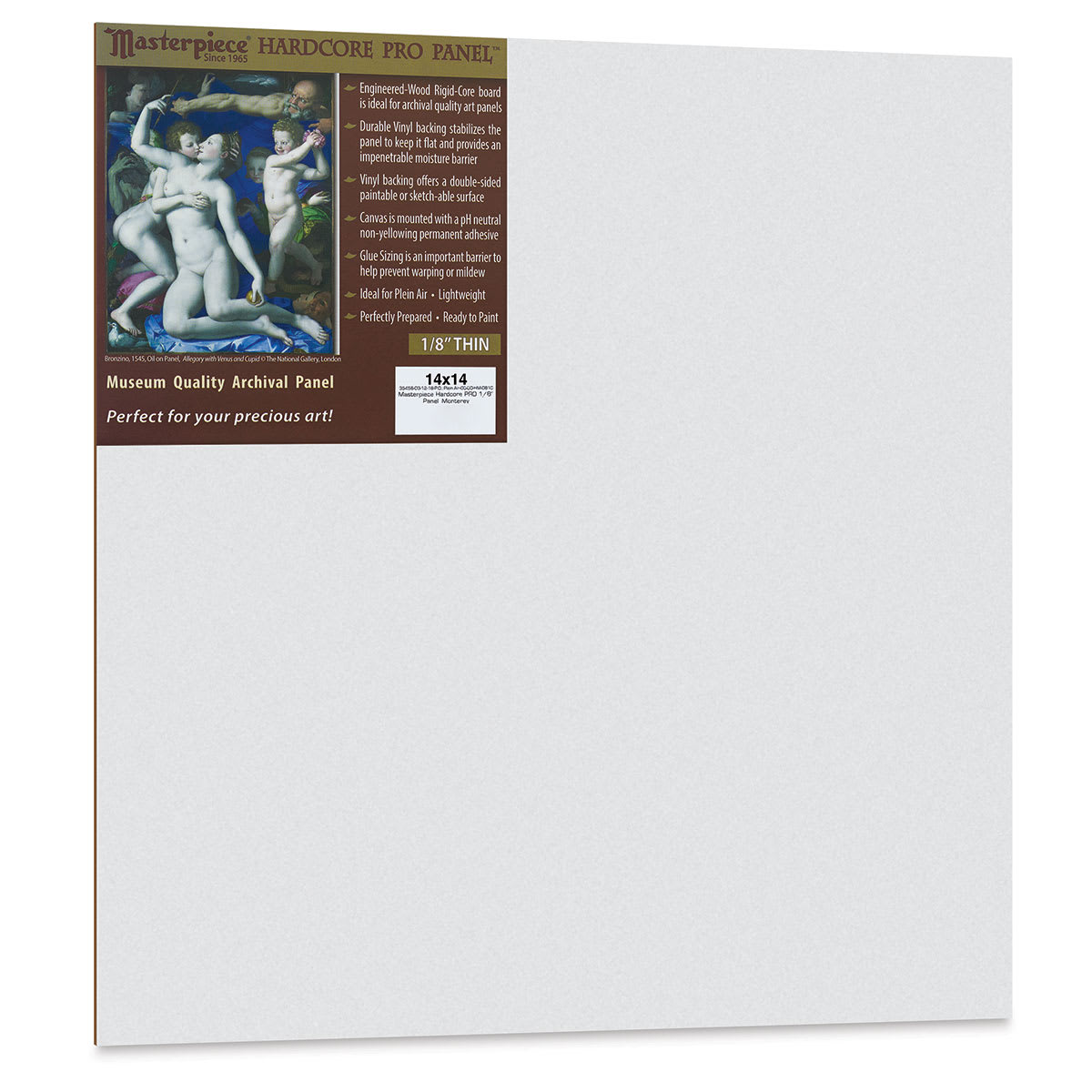 Masterpiece Monterey Hardcore Pro Canvas Panel - 14" x 14"