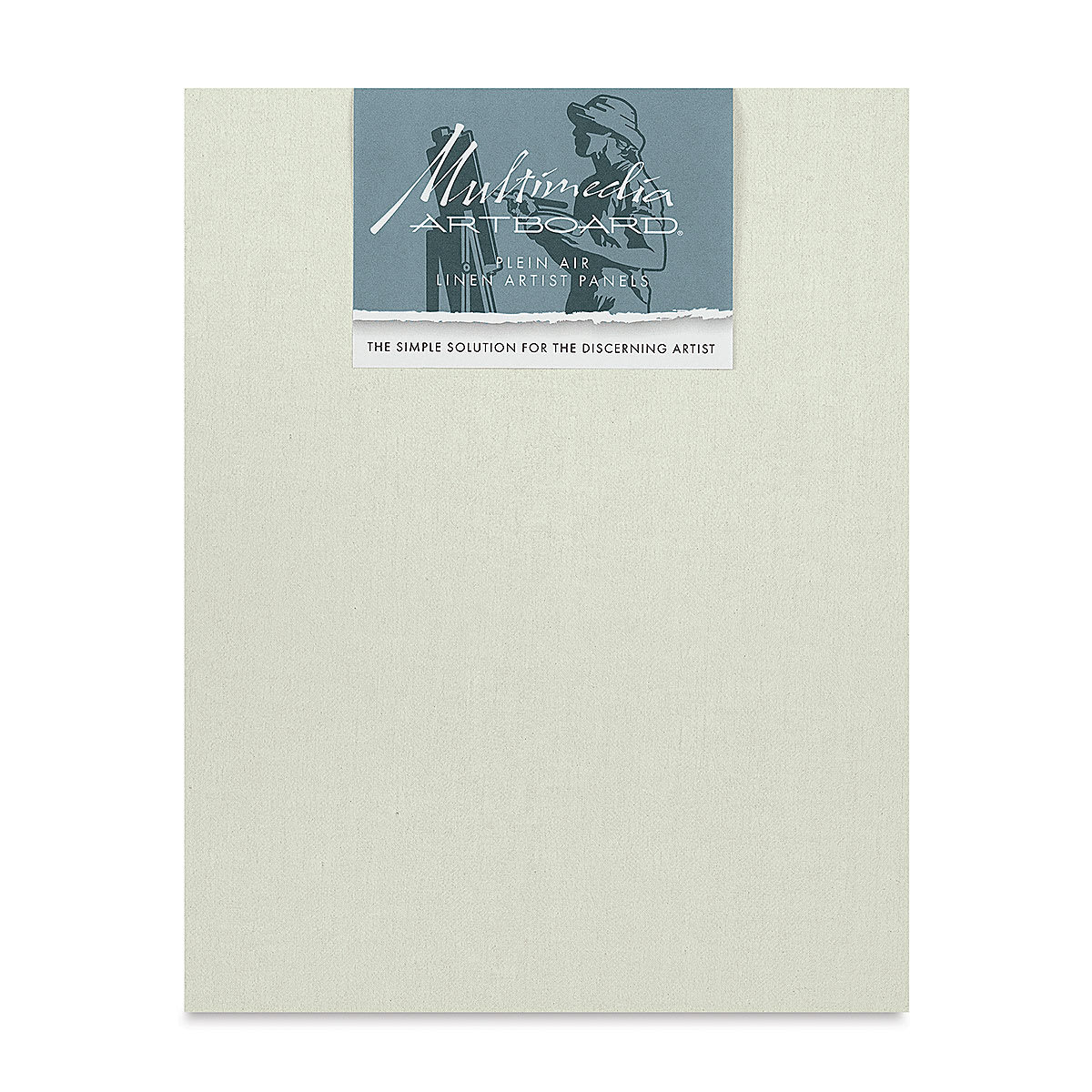 Multimedia Artboard Plein Air Claessens Linen Artist Panel - 11" x 14", 13 DP, Pkg of 3 front of package