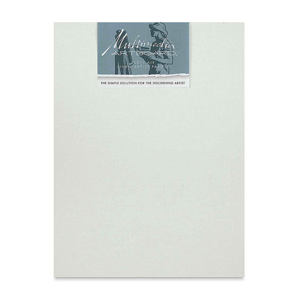Multimedia Artboard Plein Air Claessens Linen Artist Panel - 12"  x 16", 15 DP, Set of 3 front of package
