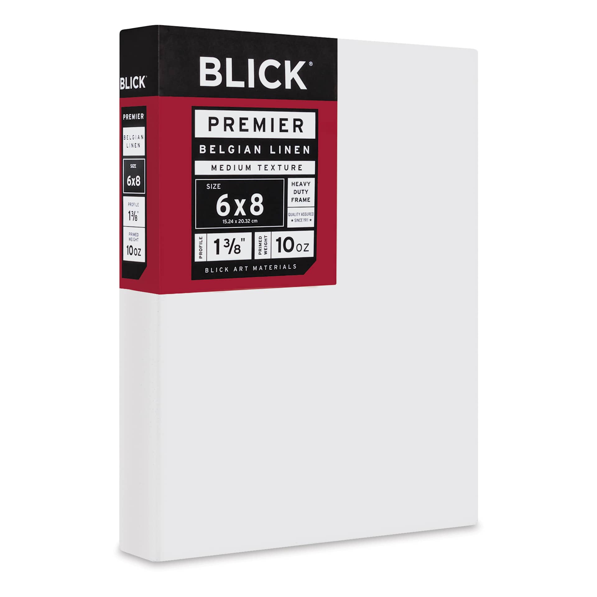 Blick Premier Belgian Linen - 6" x 8", Oil-Primed, 1-3/8" Profile