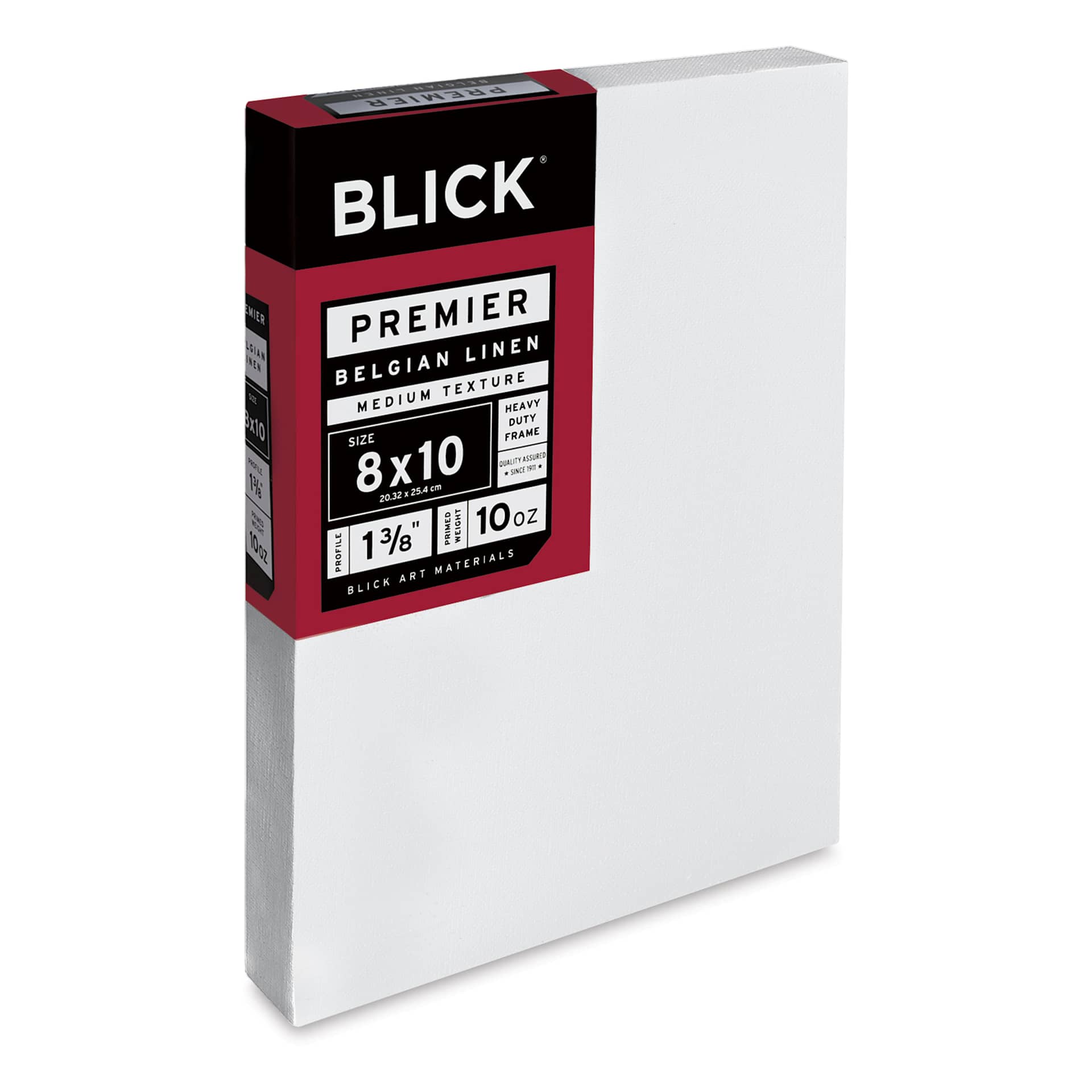 Blick Premier Belgian Linen - 8" x 10", Oil-Primed, 1-3/8" Profile