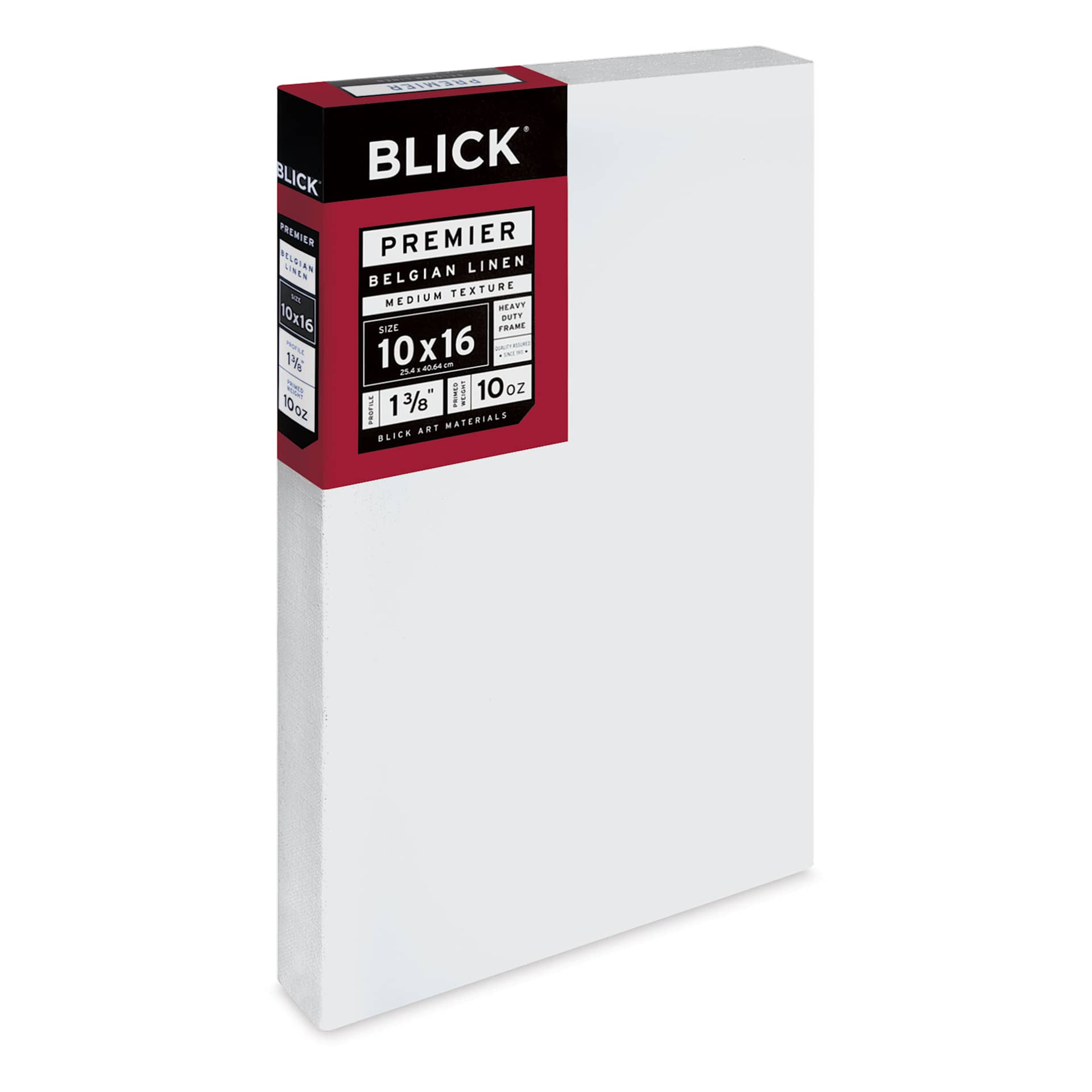 Blick Premier Belgian Linen - 10" x 16", Oil-Primed, 1-3/8" Profile