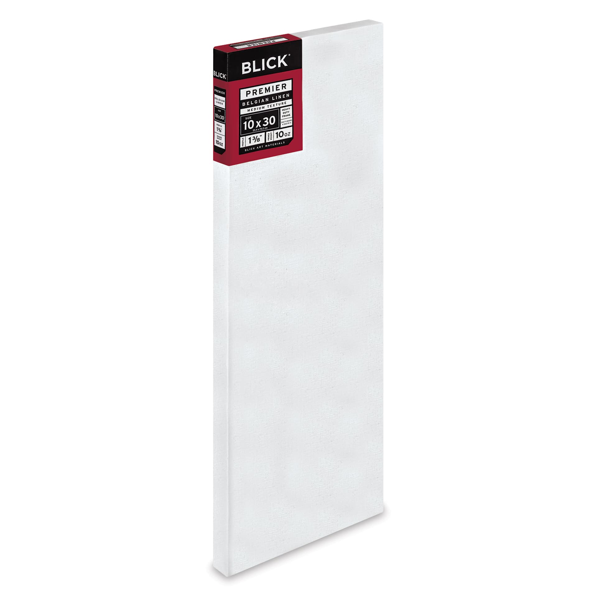 Blick Premier Belgian Linen - 10" x 30", Oil-Primed, 1-3/8" Profile
