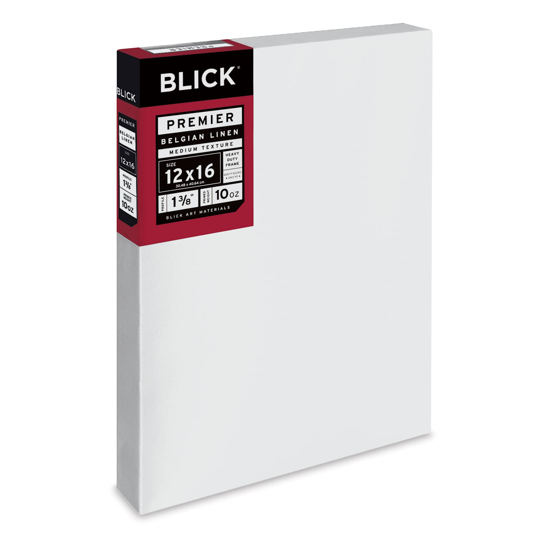 Blick Premier Belgian Linen - 12" x 16", Oil-Primed, 1-3/8" Profile