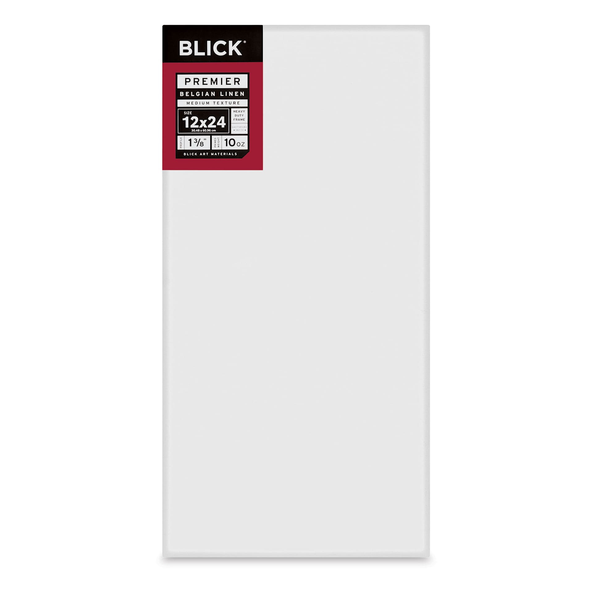 Blick Premier Belgian Linen - 12" x 24", Oil-Primed, 1-3/8" Profile