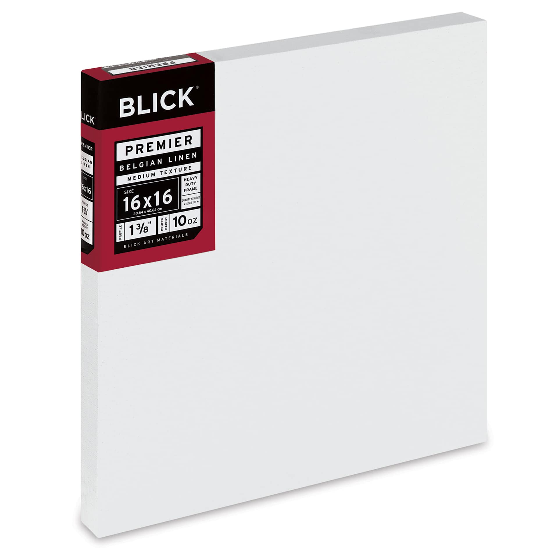 Blick Premier Belgian Linen - 16" x 16", Oil-Primed, 1-3/8" Profile