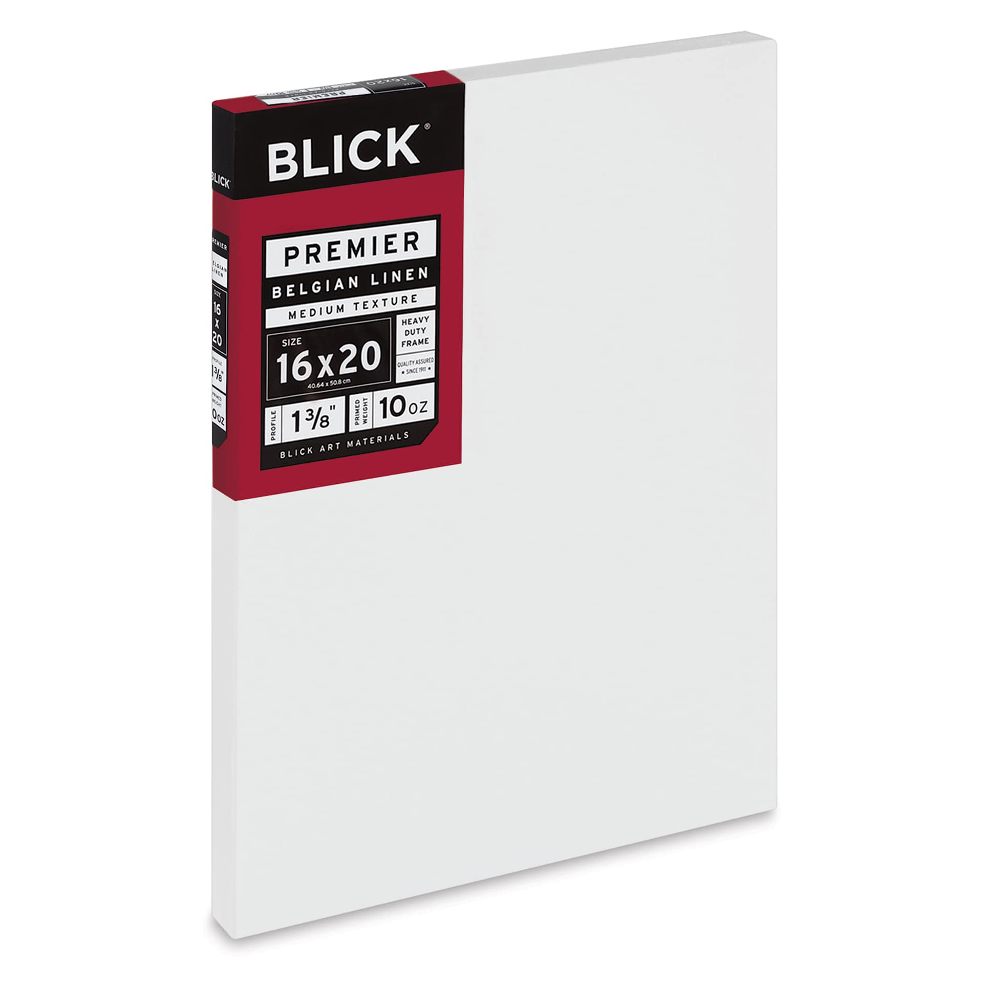 Blick Premier Belgian Linen - 16" x 20", Oil-Primed, 1-3/8" Profile