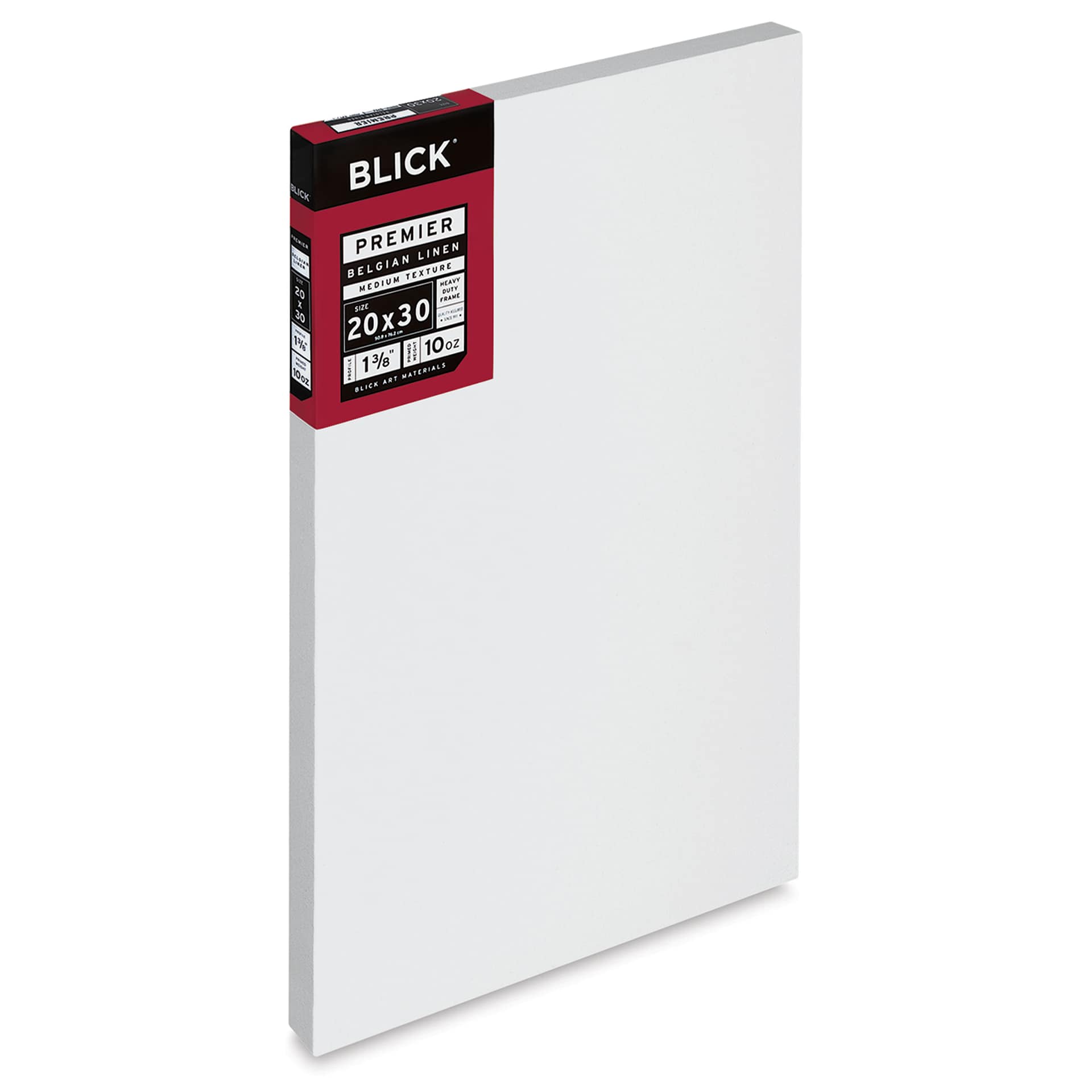 Blick Premier Belgian Linen - 20" x 30", Oil-Primed, 1-3/8" Profile