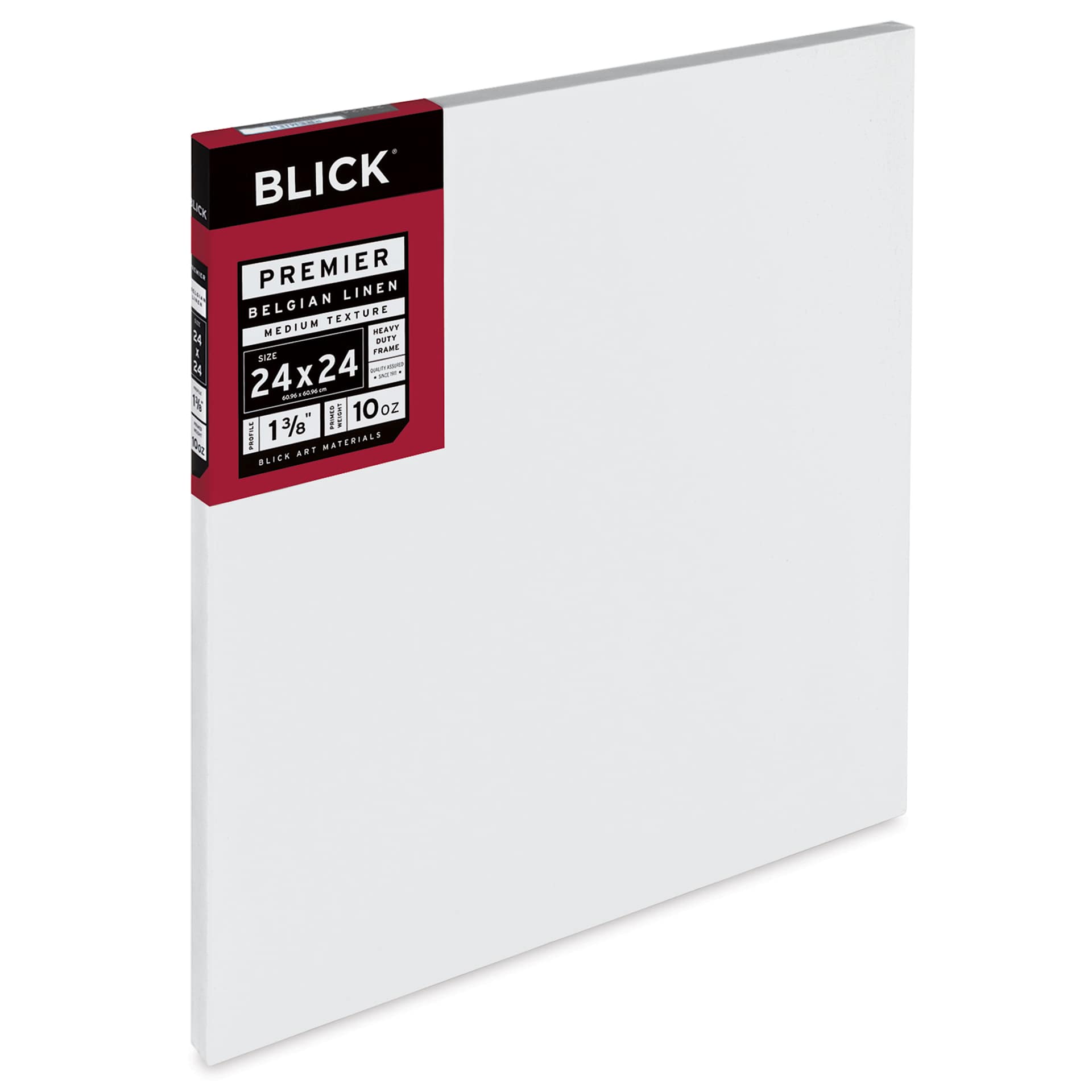 Blick Premier Belgian Linen - 24" x 24", Oil-Primed, 1-3/8" Profile