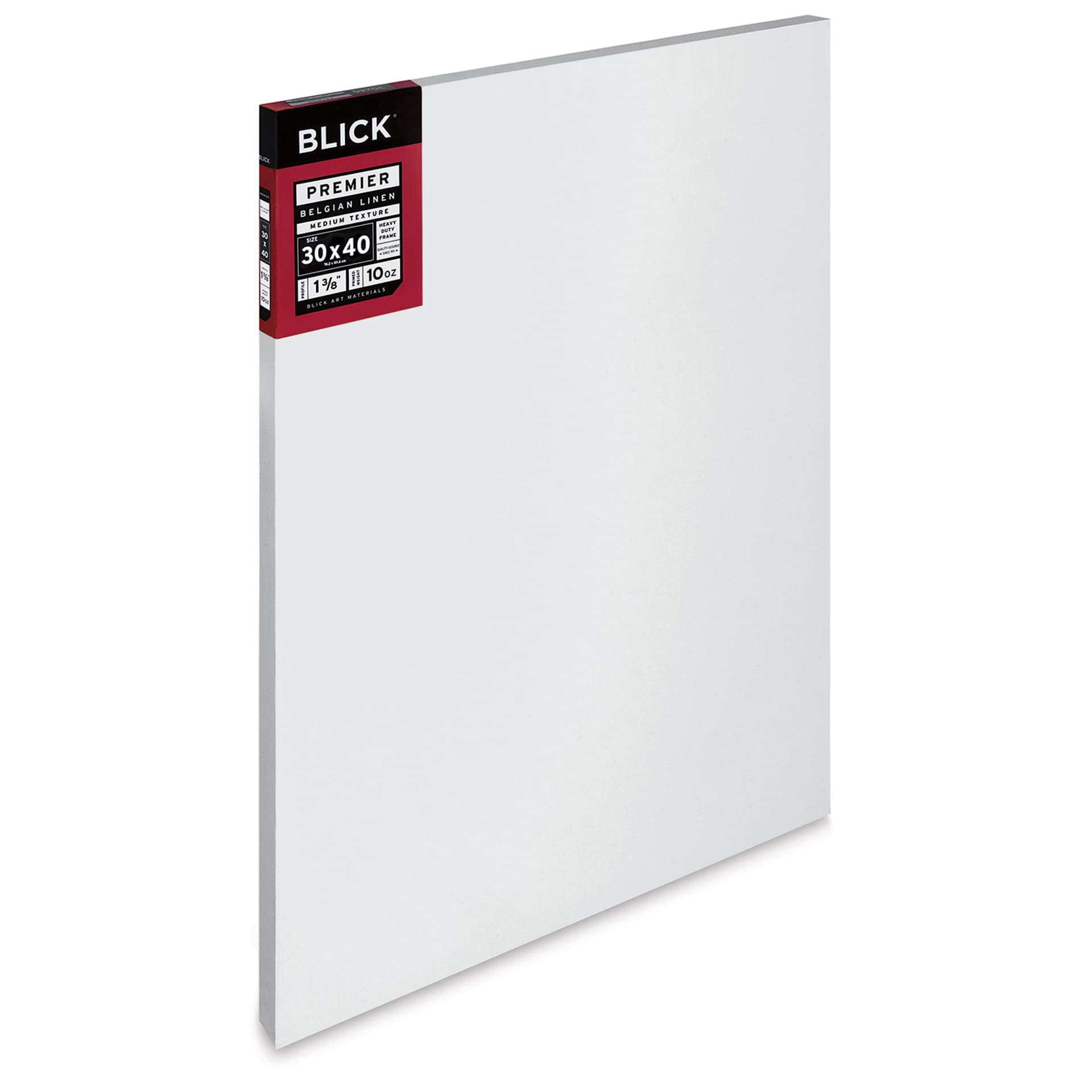 Blick Premier Belgian Linen - 30" x 40", Oil-Primed, 1-3/8" Profile