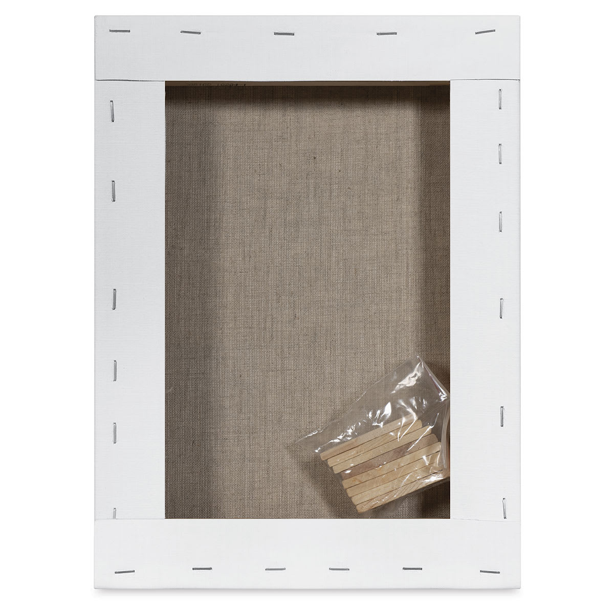 Blick Studio Linen Stretched Canvas - 9" x 12", Gallery 1-1/2" Profile (back)