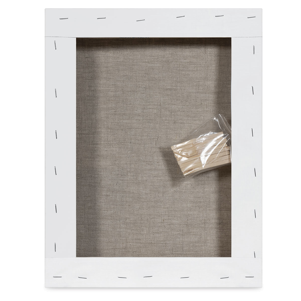 Blick Studio Linen Stretched Canvas - 11" x 14", Gallery 1-1/2" Profile (back)