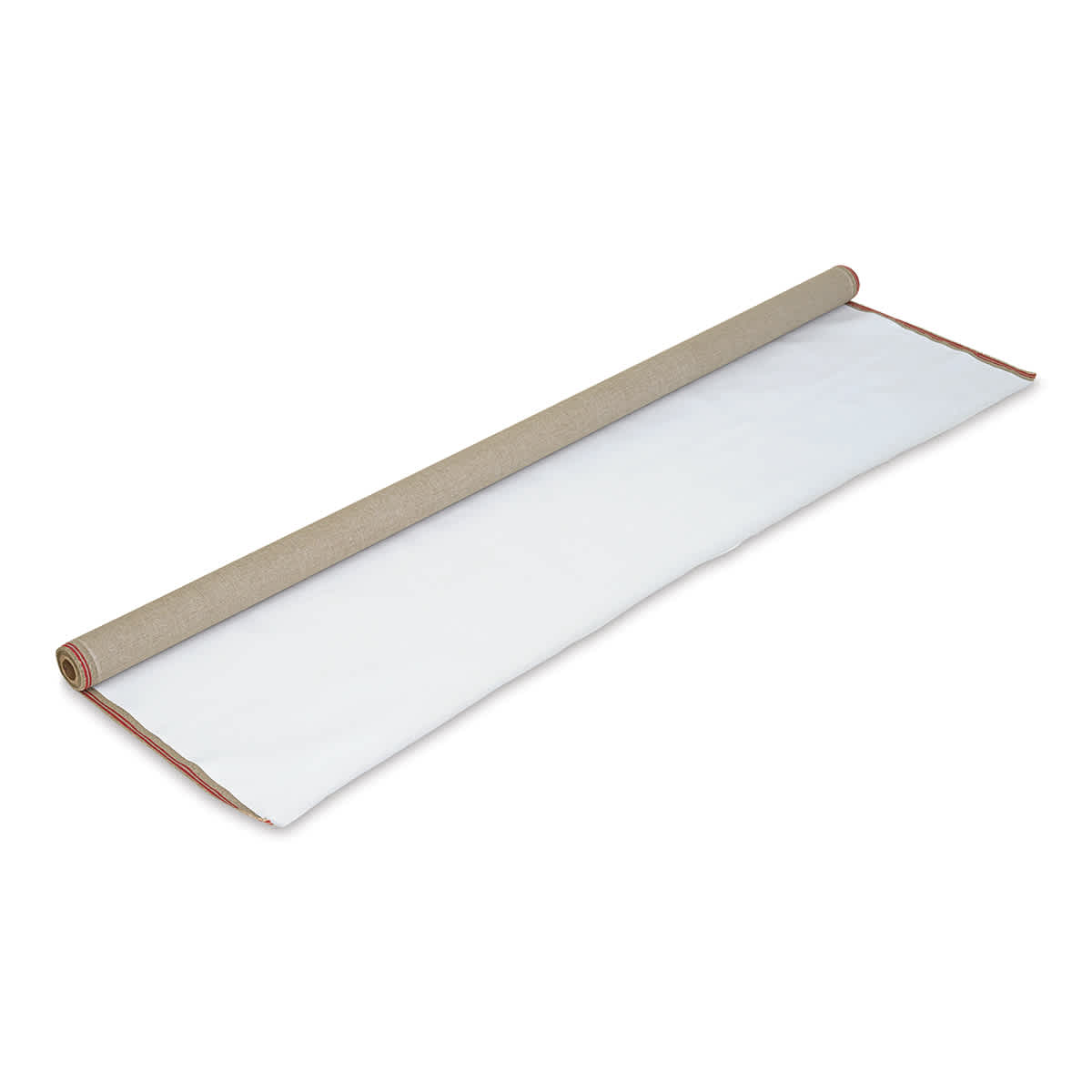 Fredrix Antwerp Acrylic Primed Linen Canvas Rolls - Double primed 6 yard roll, slightly unrolled