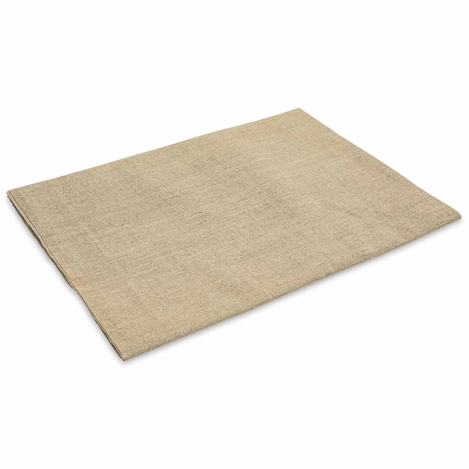 Blick Unprimed Belgian Linen Canvas - Type 135, 54" x 1 yd, Folded